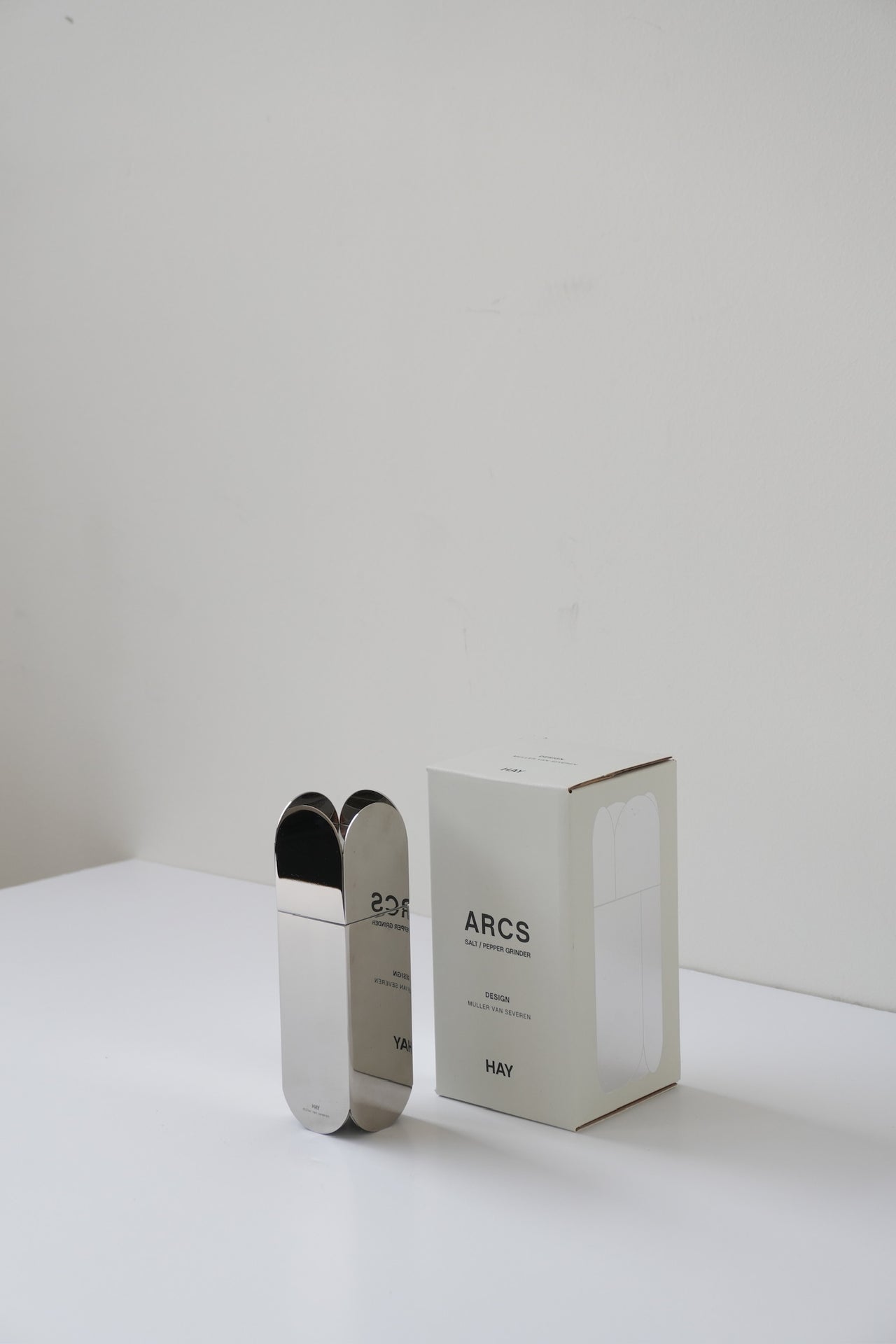 ARCS SALT & PEPPER GRINDER BY HAY