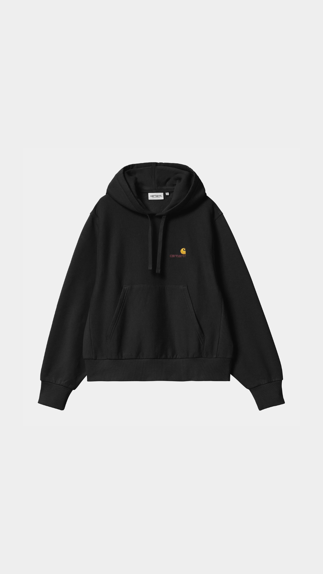 W' AMERICAN SCRIPT HOODIE BY CARHARTT WIP