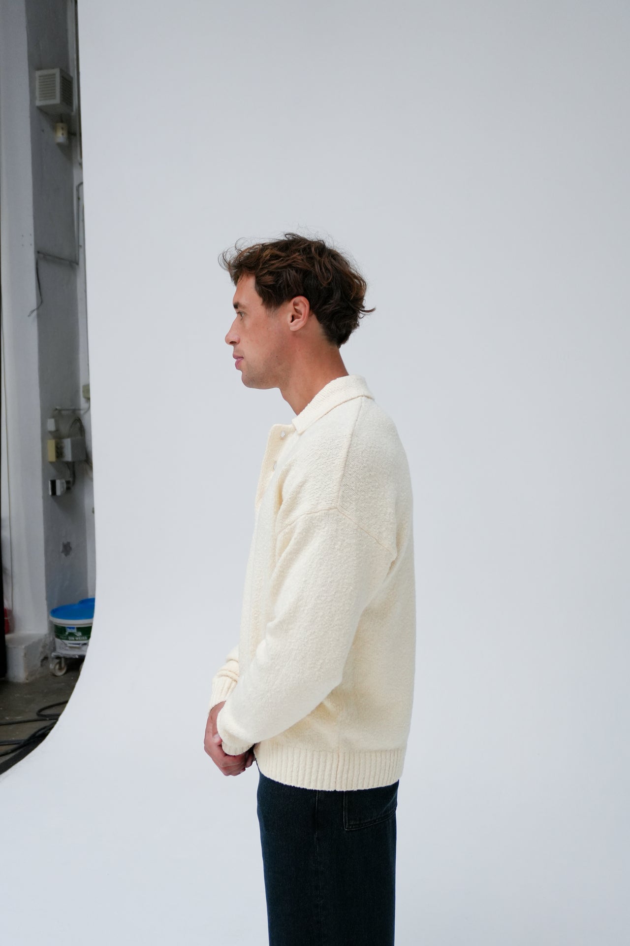BEKKET KNIT POLO BY DRYORN