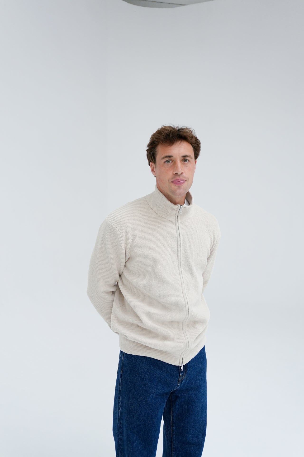 DANNY FULL ZIP SWEATER BY NN07