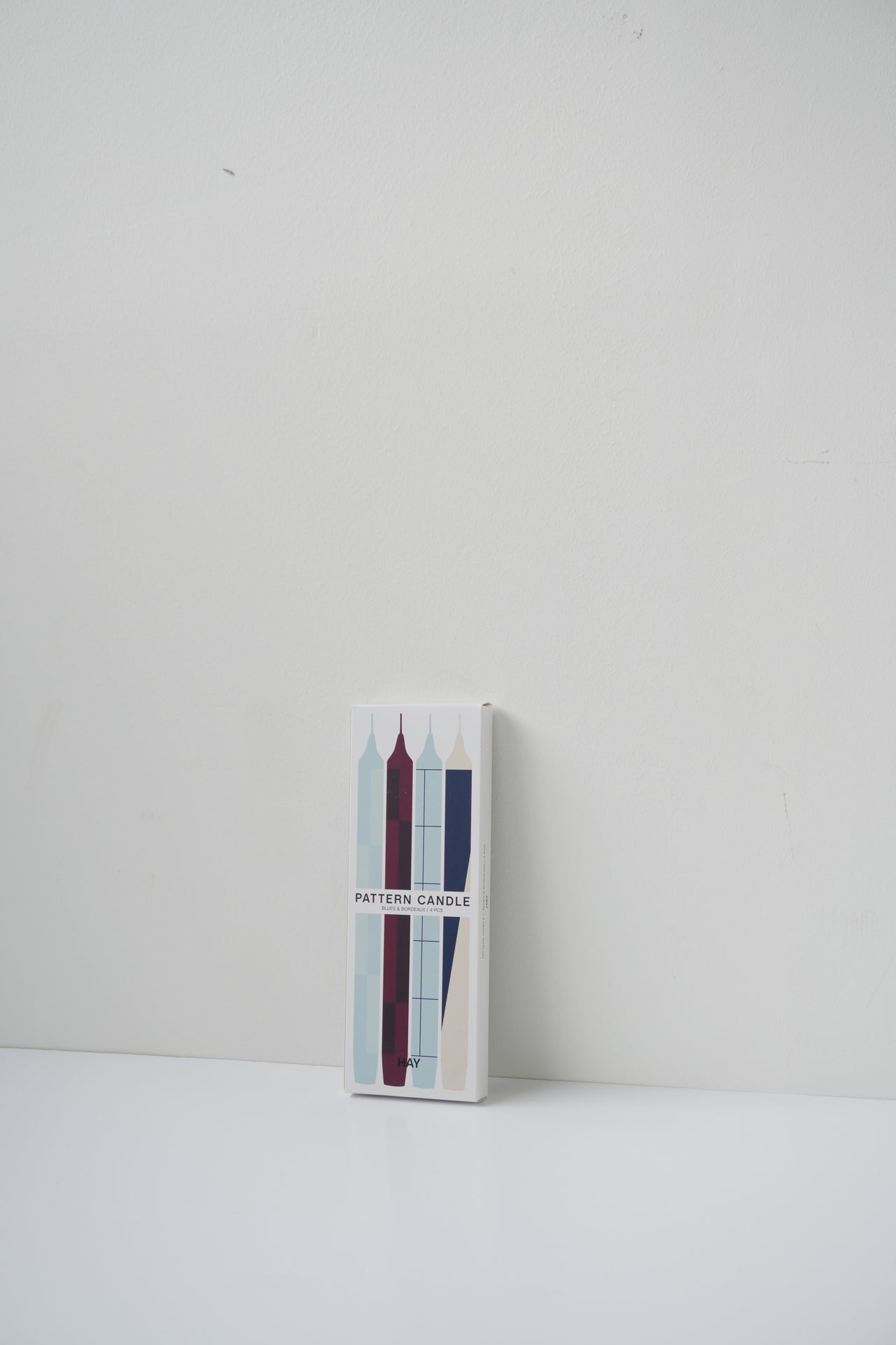 Pattern Candle Set of 4 by HAY