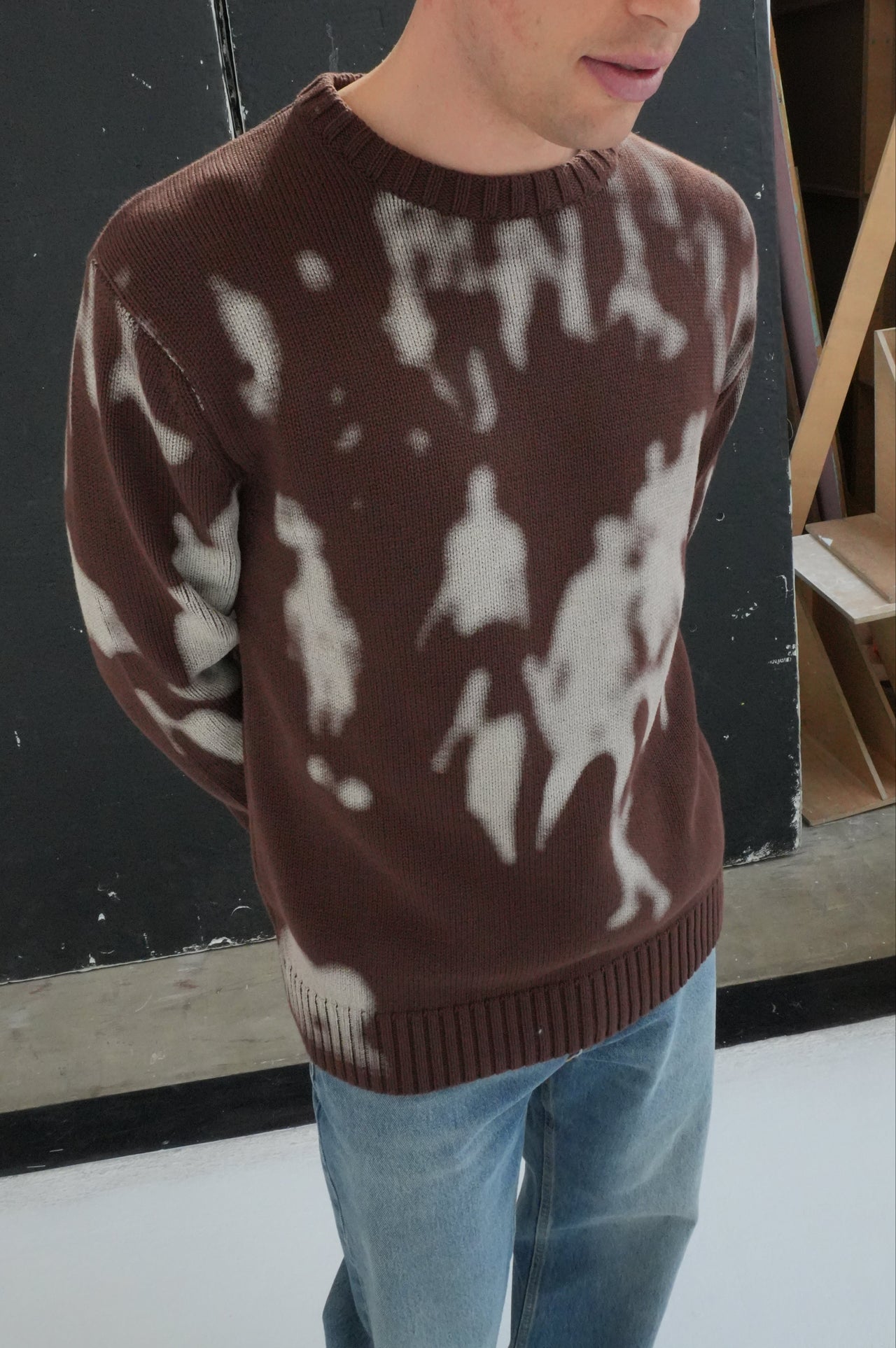 PEOPLE PRINT SWEATER BY ARTE ANTWERP