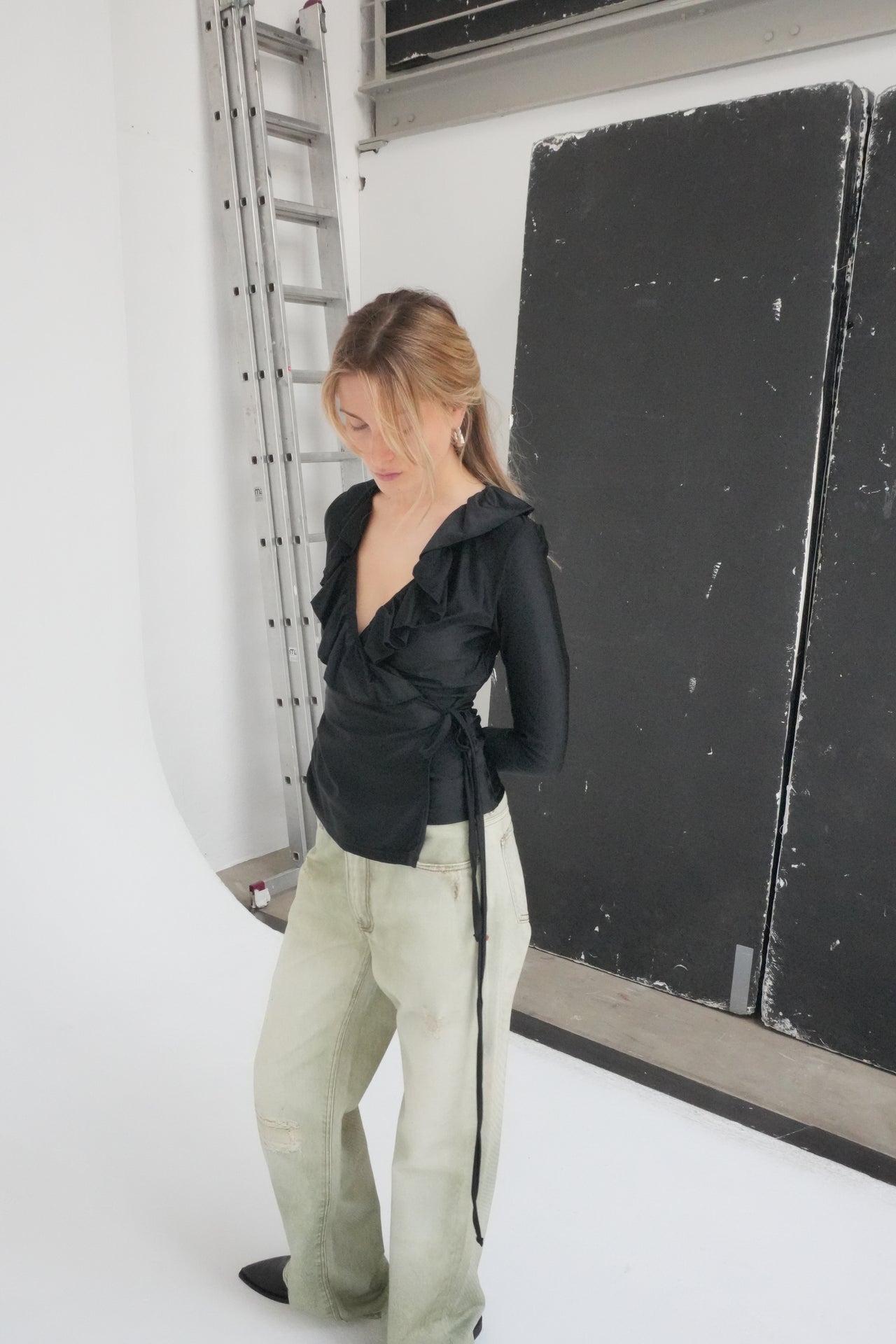 DAPHNE TOP BLACK BY OPÉRA SPORT