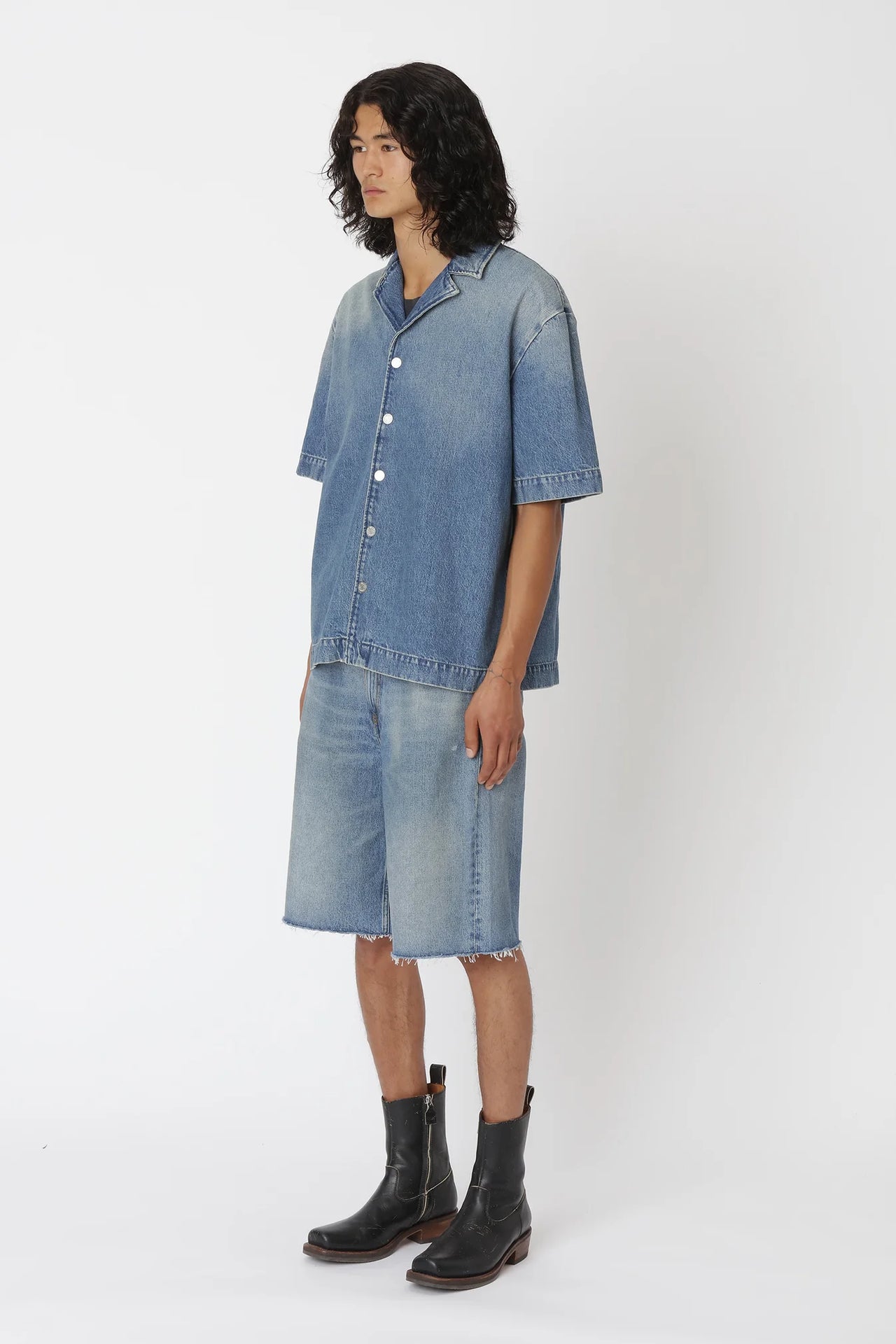 DESMOND DENIM SHIRT BY WON HUNDRED
