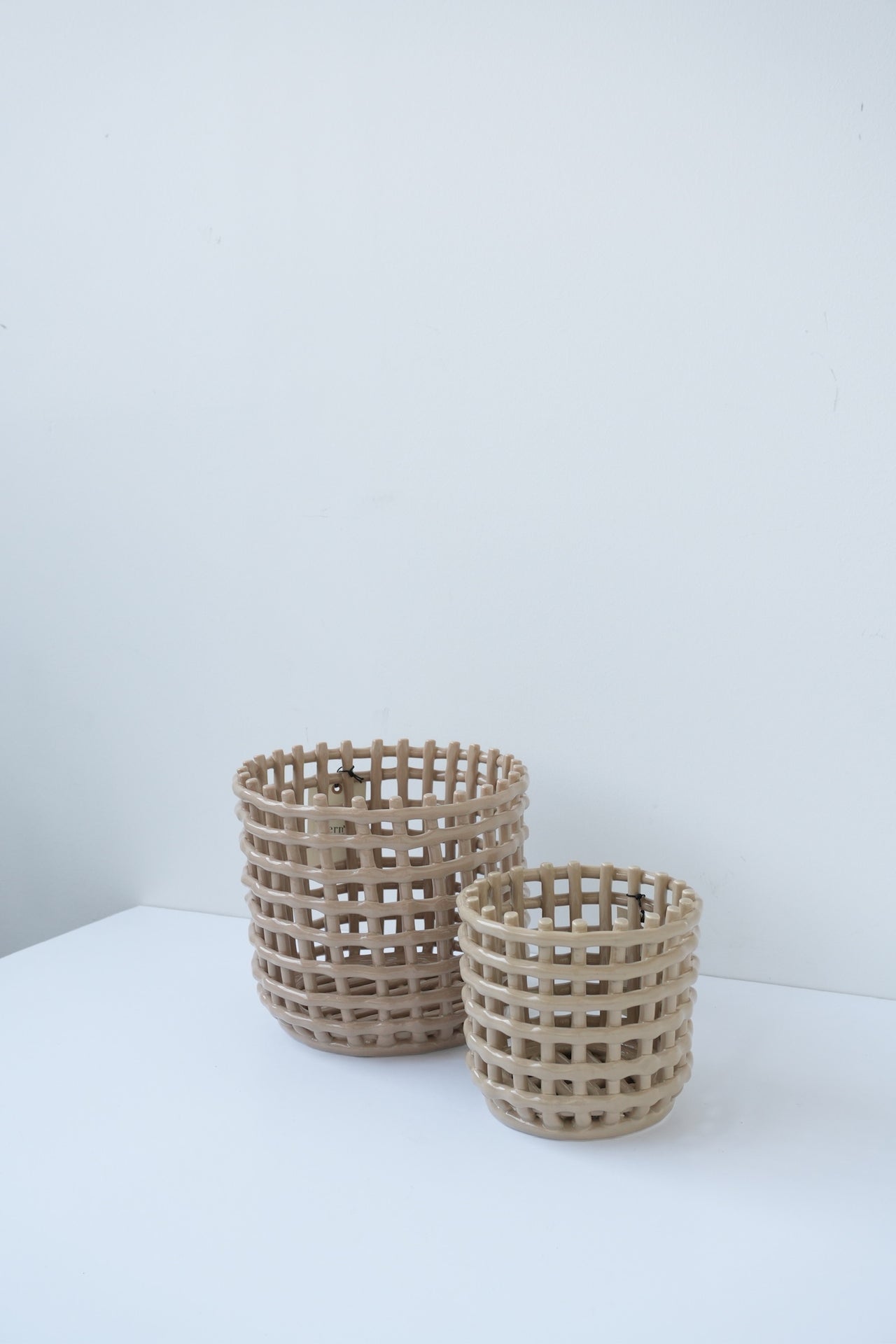 CERAMIC BASKET BY FERM LIVING