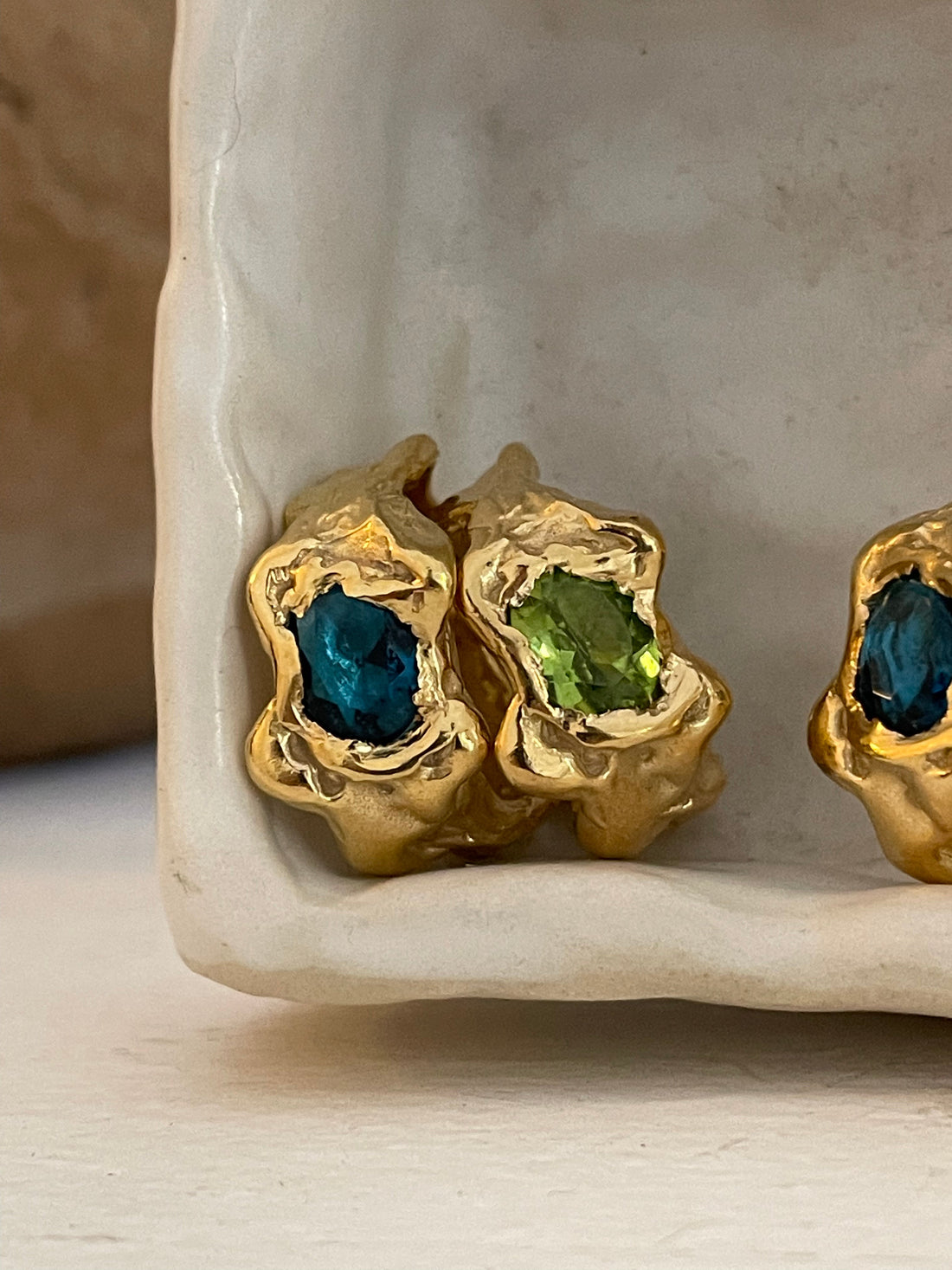 OLA GREEN RING BY SIMUERO