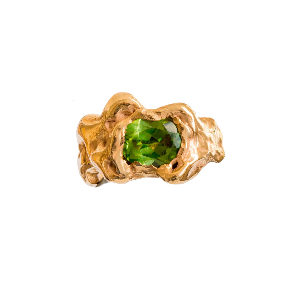 OLA GREEN RING BY SIMUERO