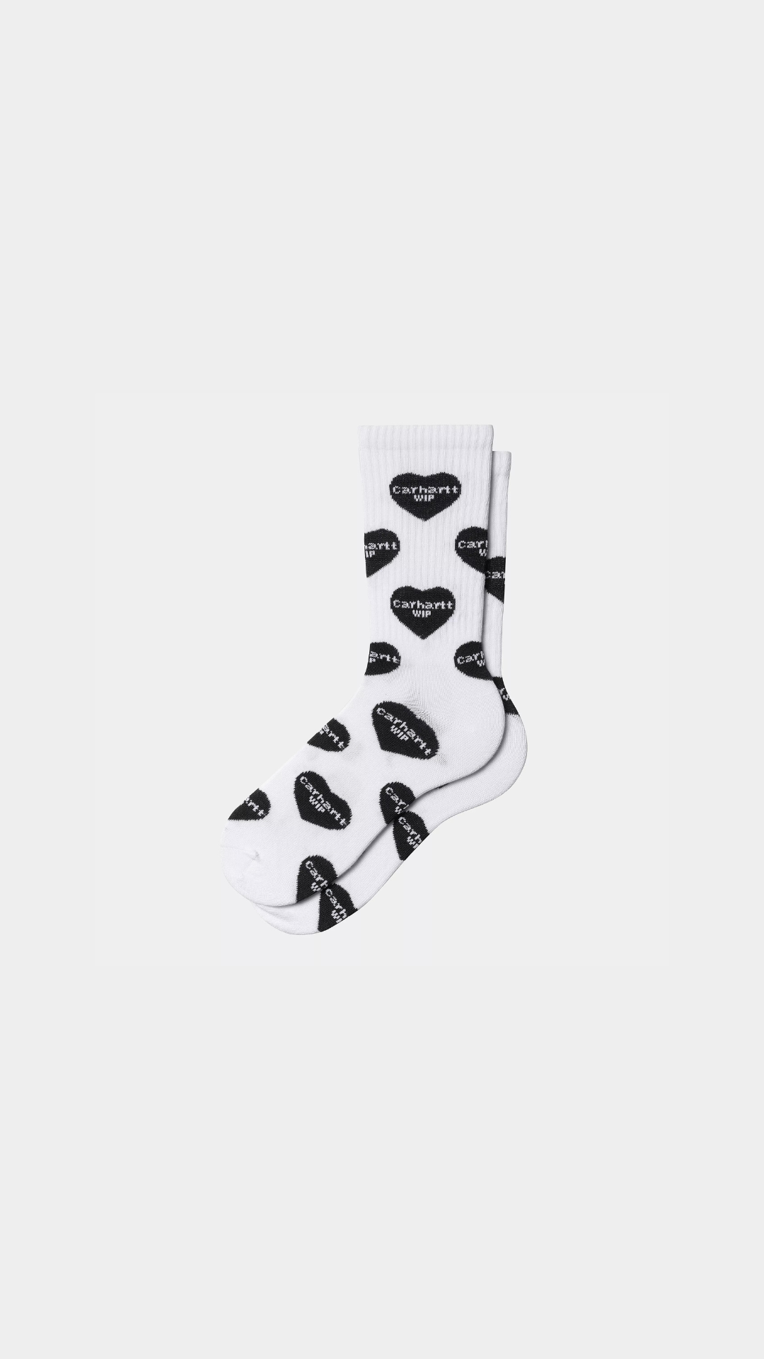 HEART LOGO SOCKS BY CARHARTT WIP