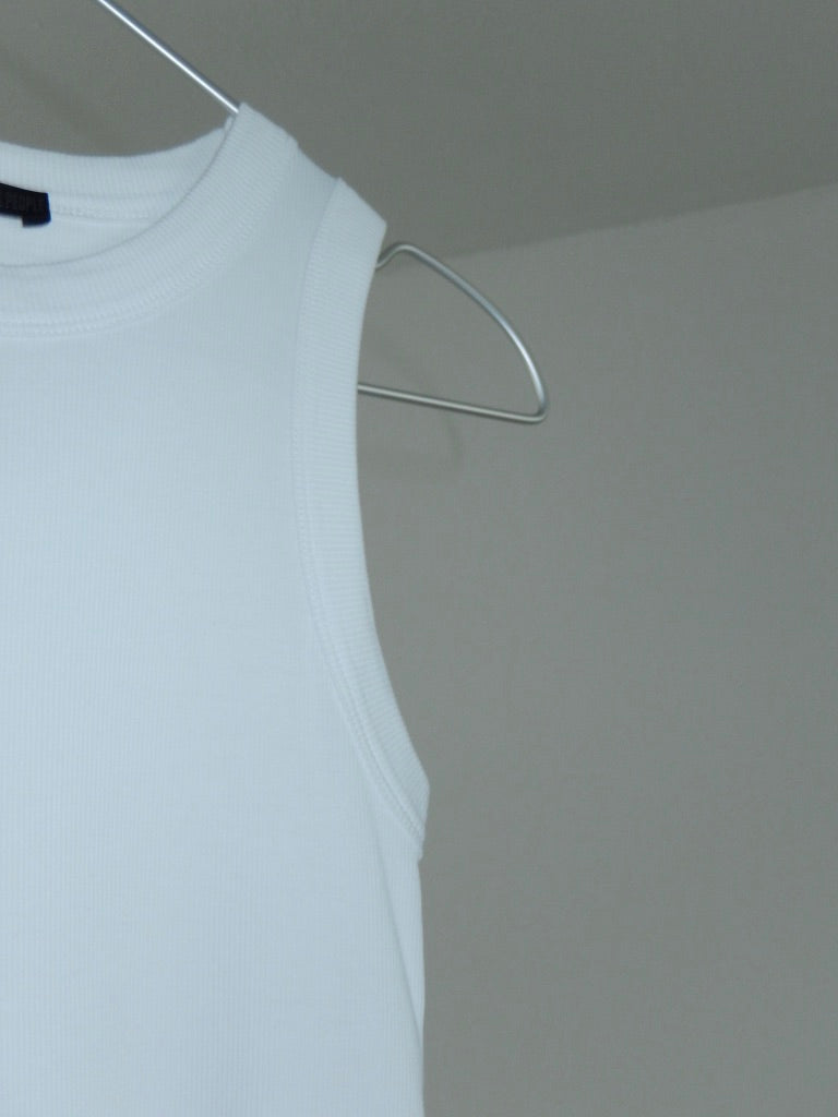 Olina Rib Tanktop Close Up