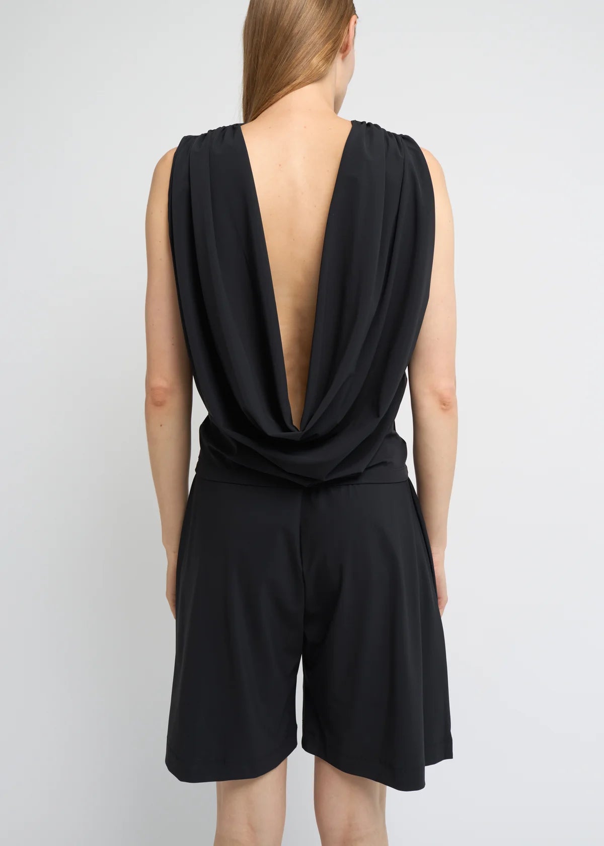 DRAPED BACK TOP BY REYÈM