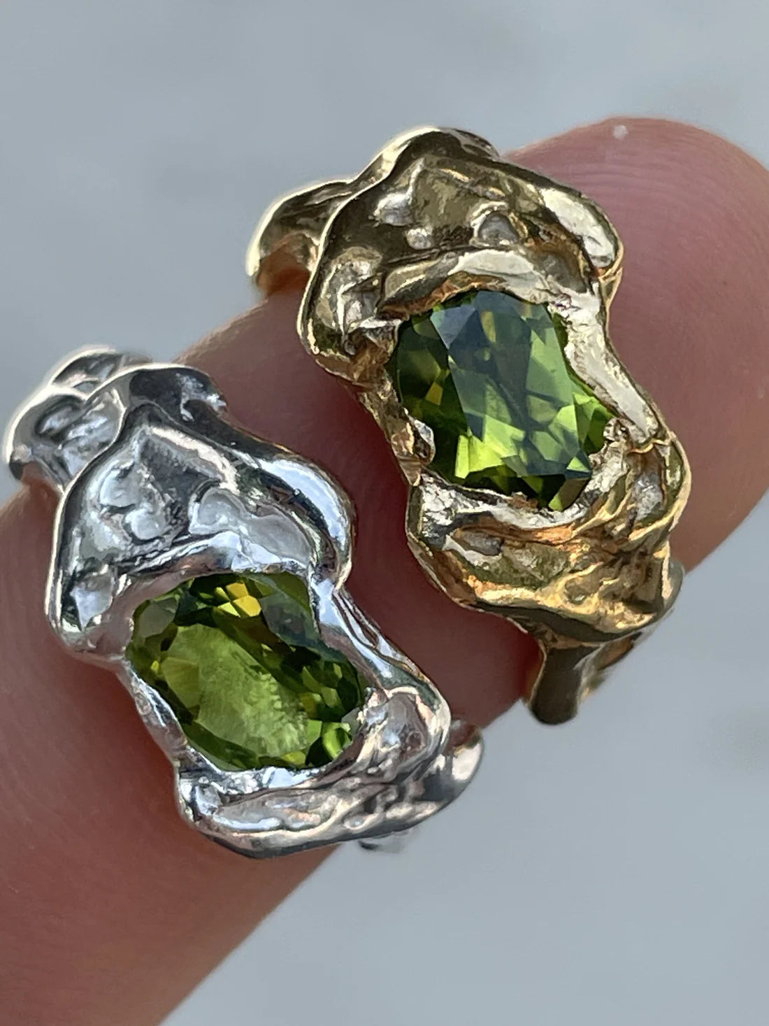 OLA GREEN RING BY SIMUERO
