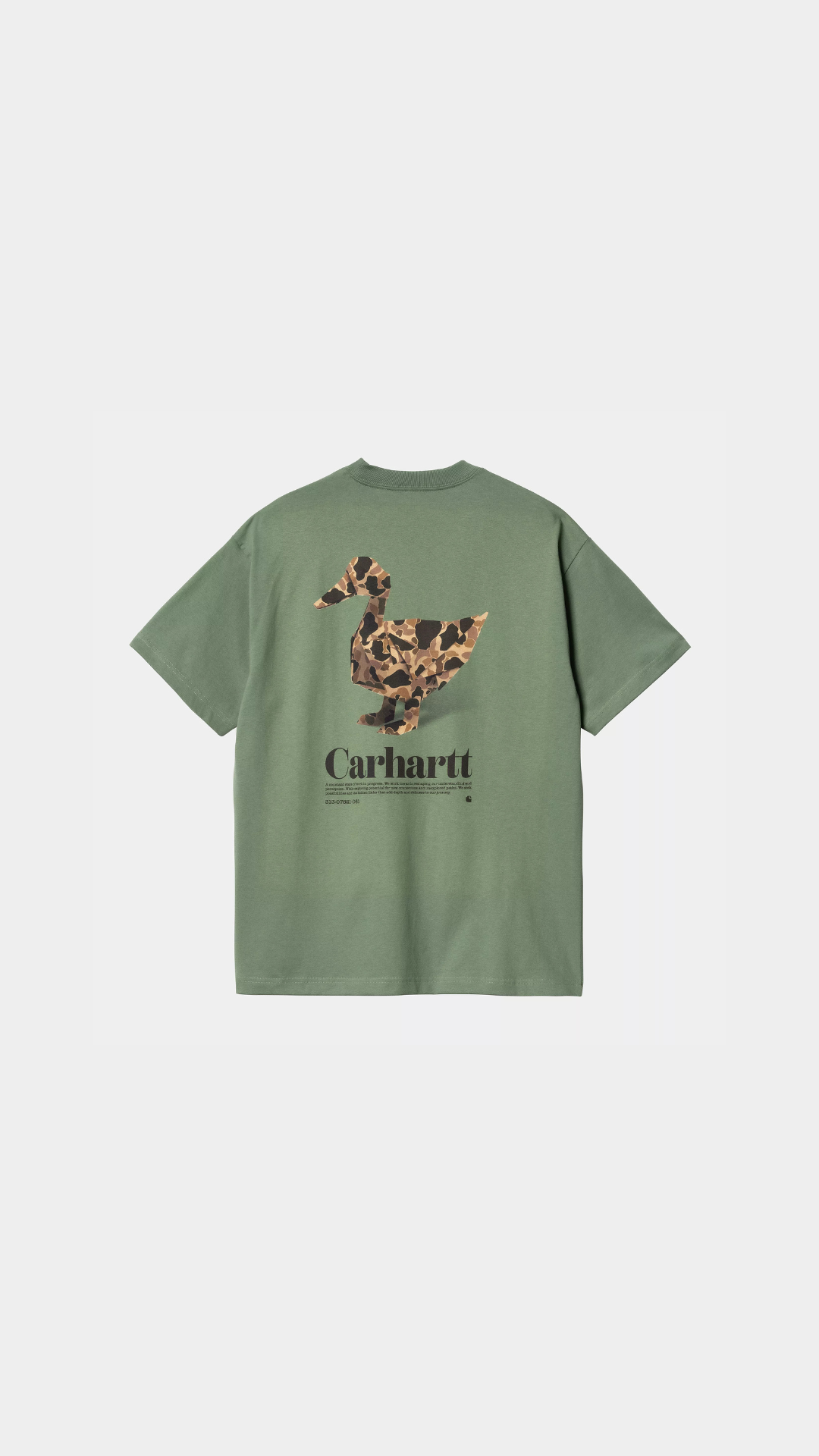 S/S FOLD DUCK T-SHIRT BY CARHARTT WIP