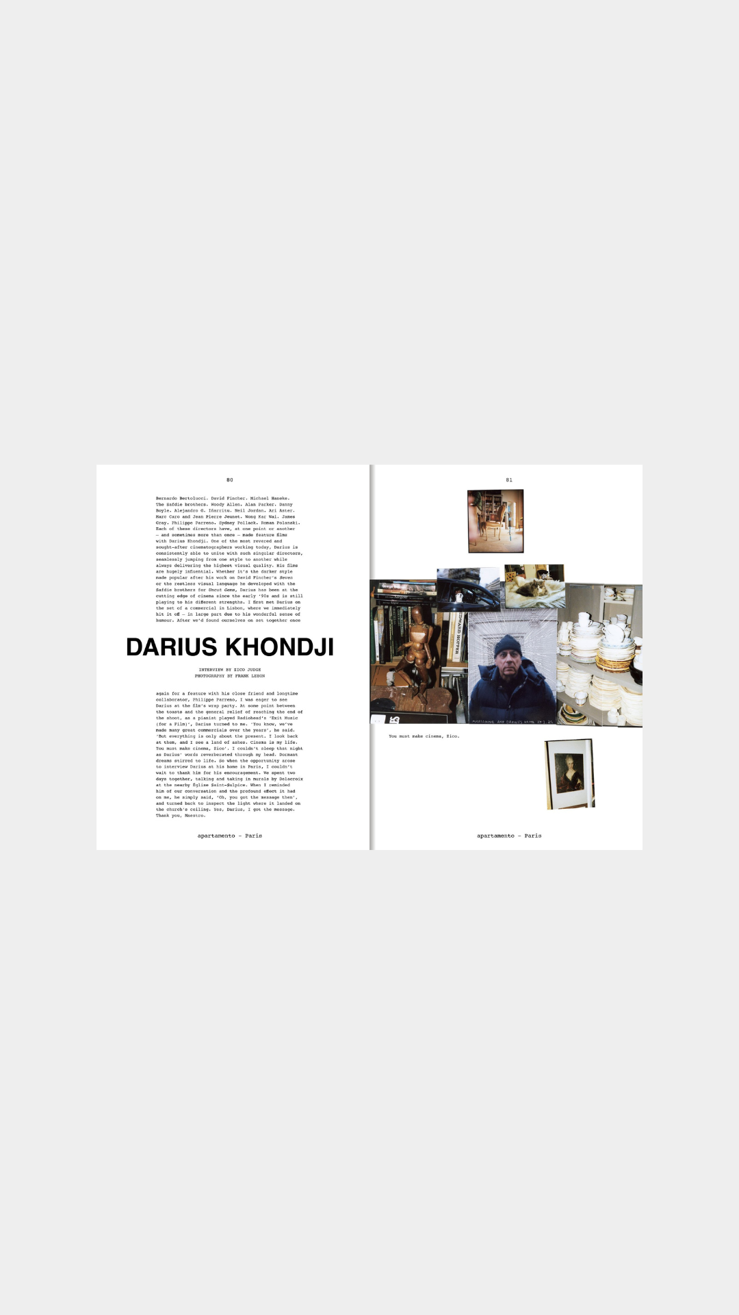 MAGAZINE ISSUE #35 BY APARTAMENTO