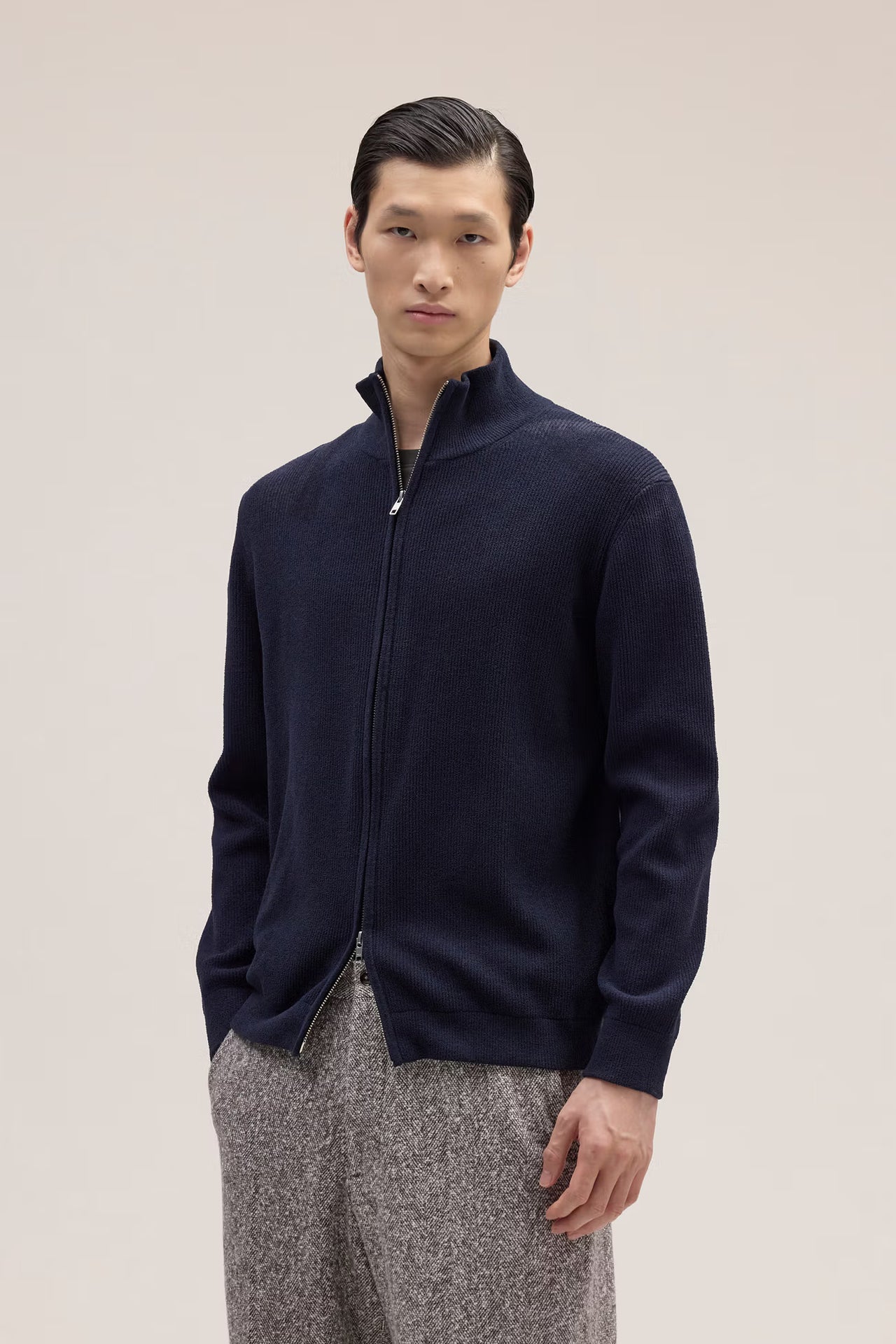 DANNY FULL ZIP KNIT BY NN07