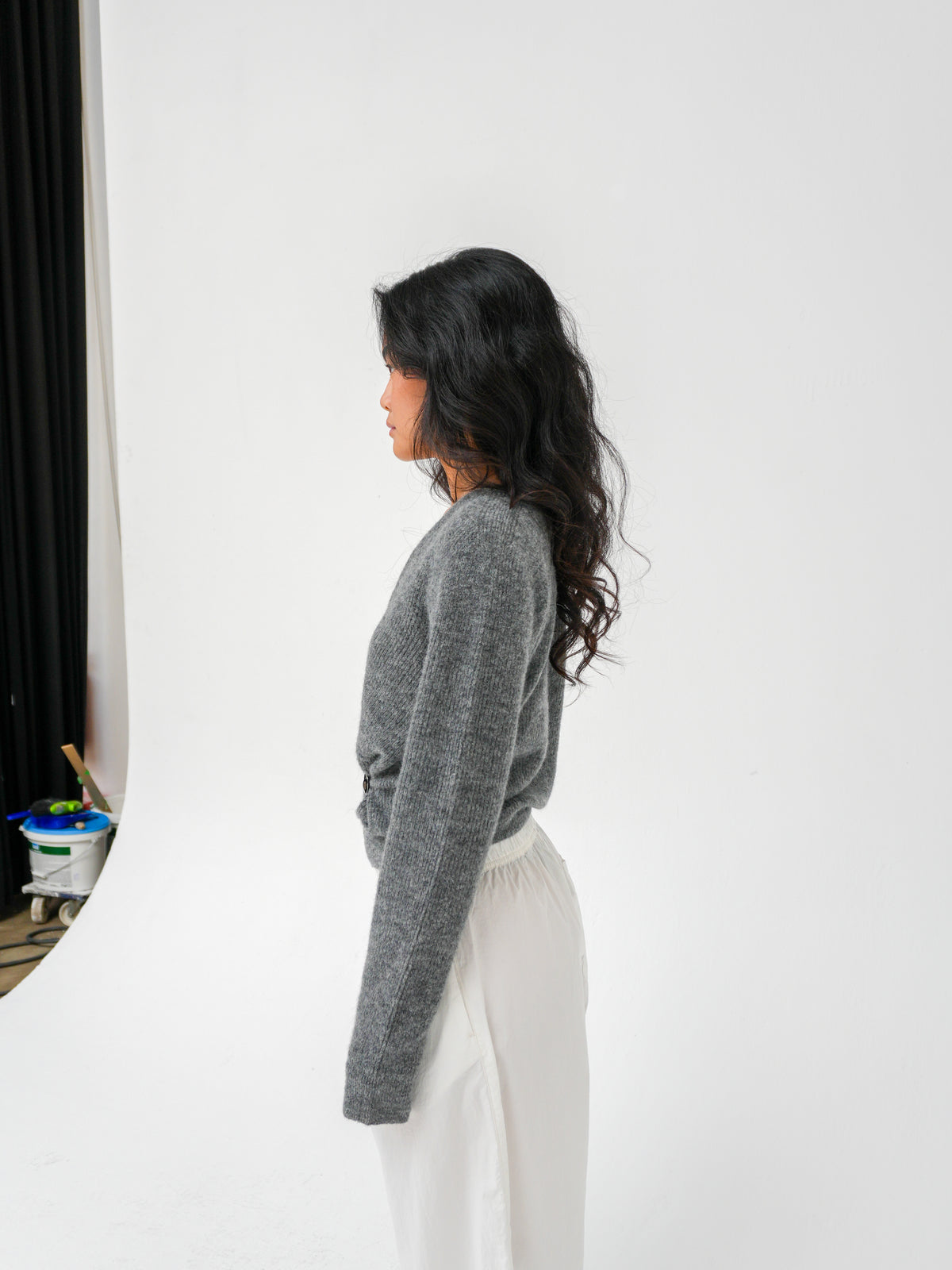 LOBAIA CARDIGAN IN RAINY DAY BY DRYKORN