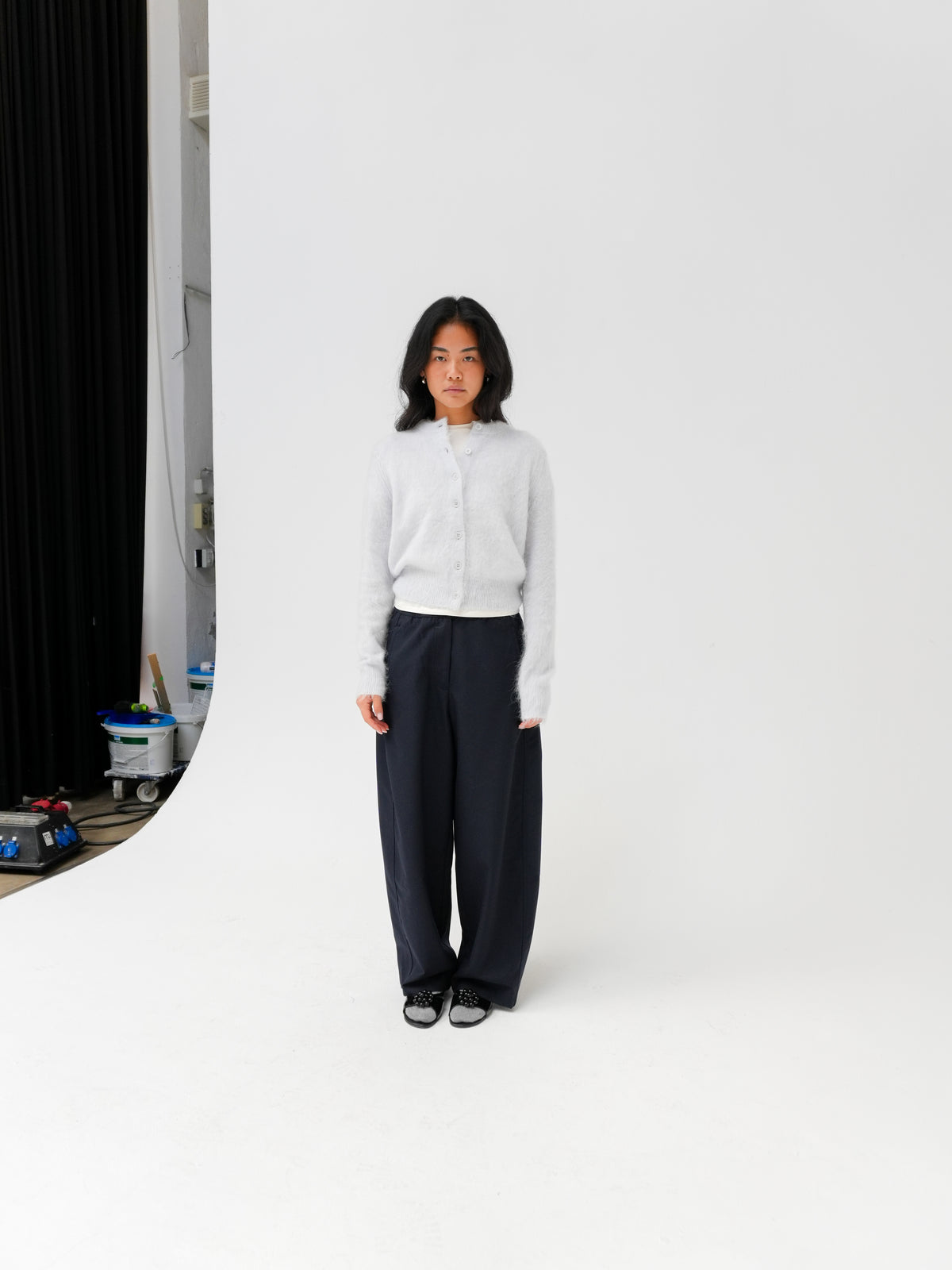 AYANY PANTS IN NAVY BY AMERICAN VINTAGE