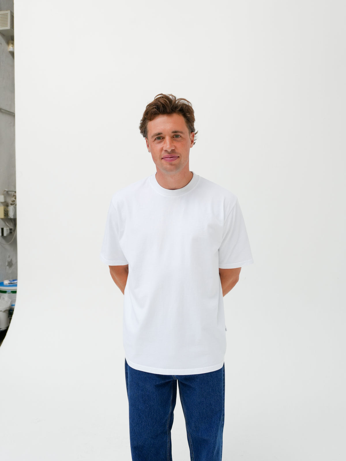 SERIAL STAMP T-SHIRT IN WHITE BY ARTE