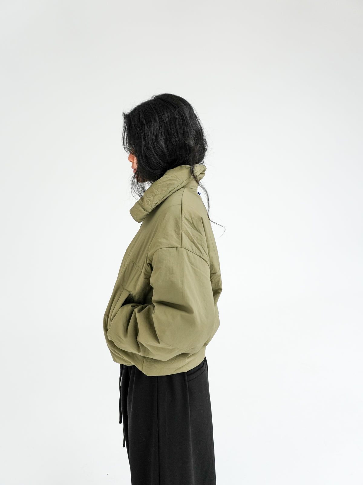 IDA LIGHT WEIGHT JACKET IN FADED OLIVE BY EMBASSY OF BRICKS AND LOGS