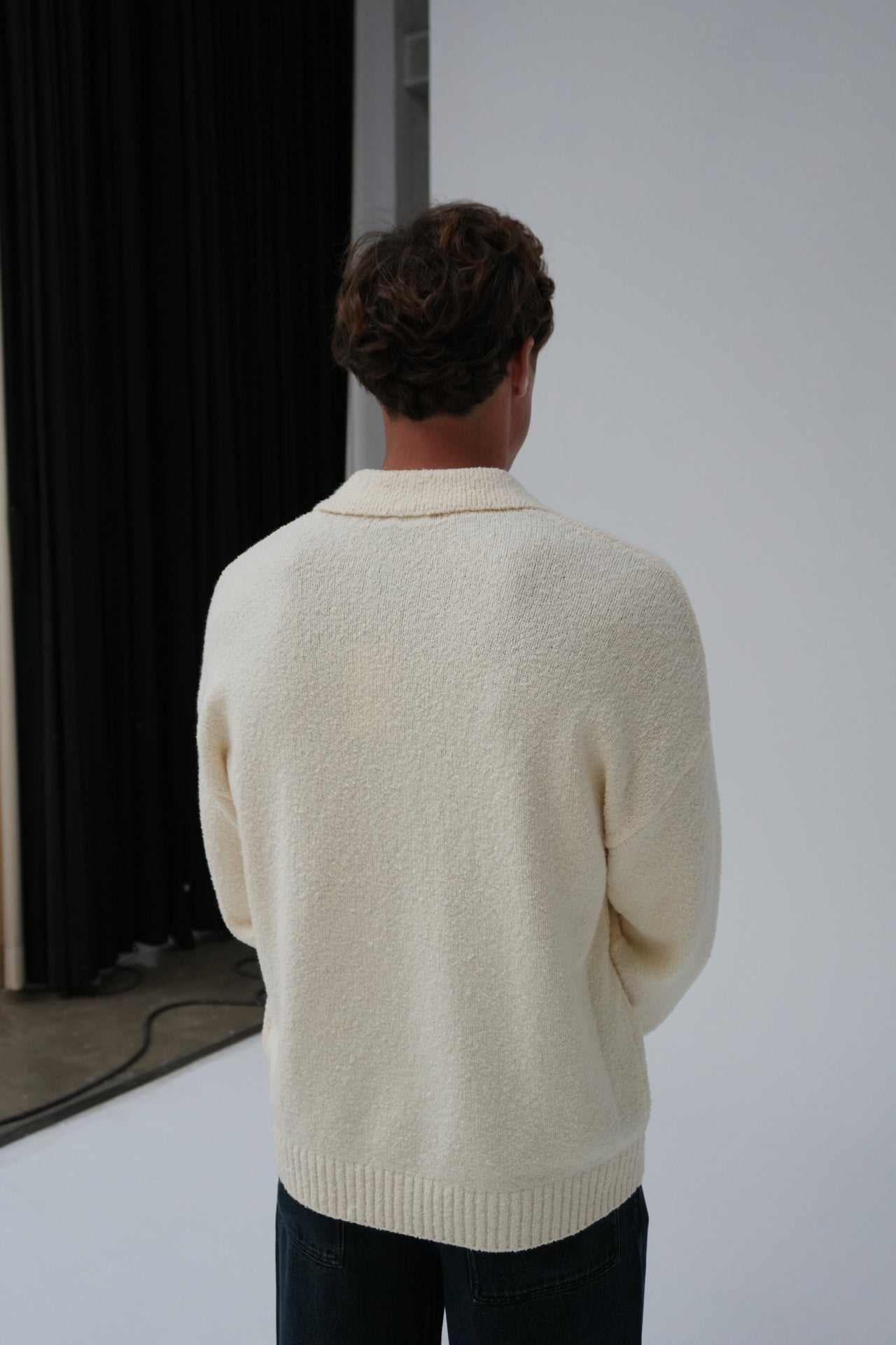 BEKKET KNIT POLO BY DRYORN
