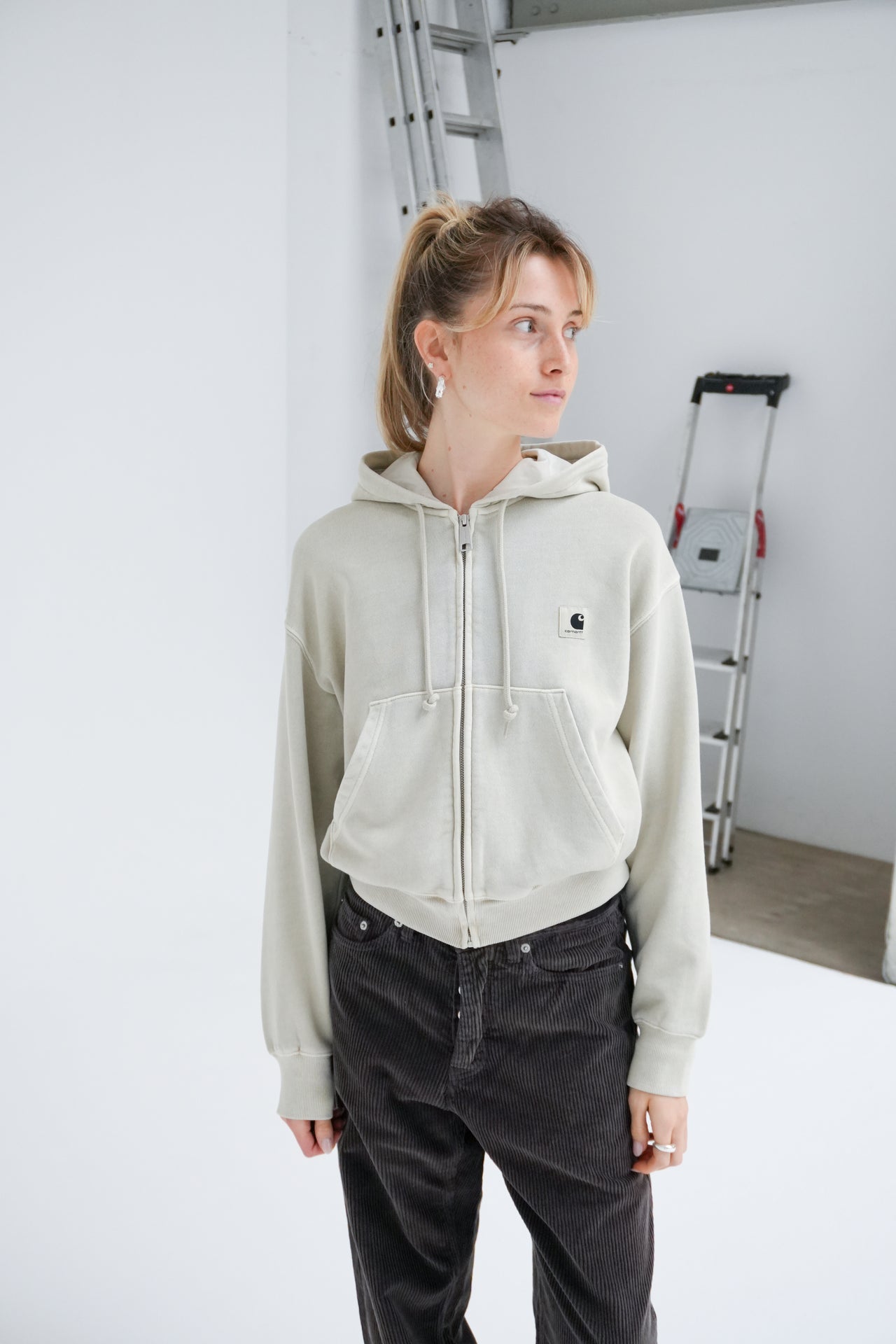 W' HOODED NELSON JACKET BY CARHARTT WIP