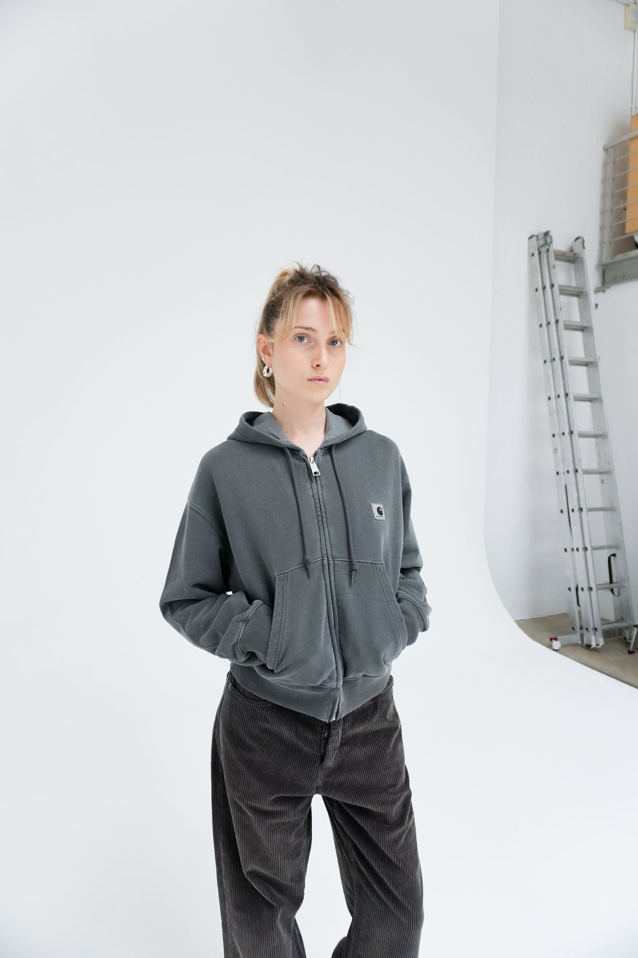 W' HOODED NELSON JACKET BY CARHARTT WIP