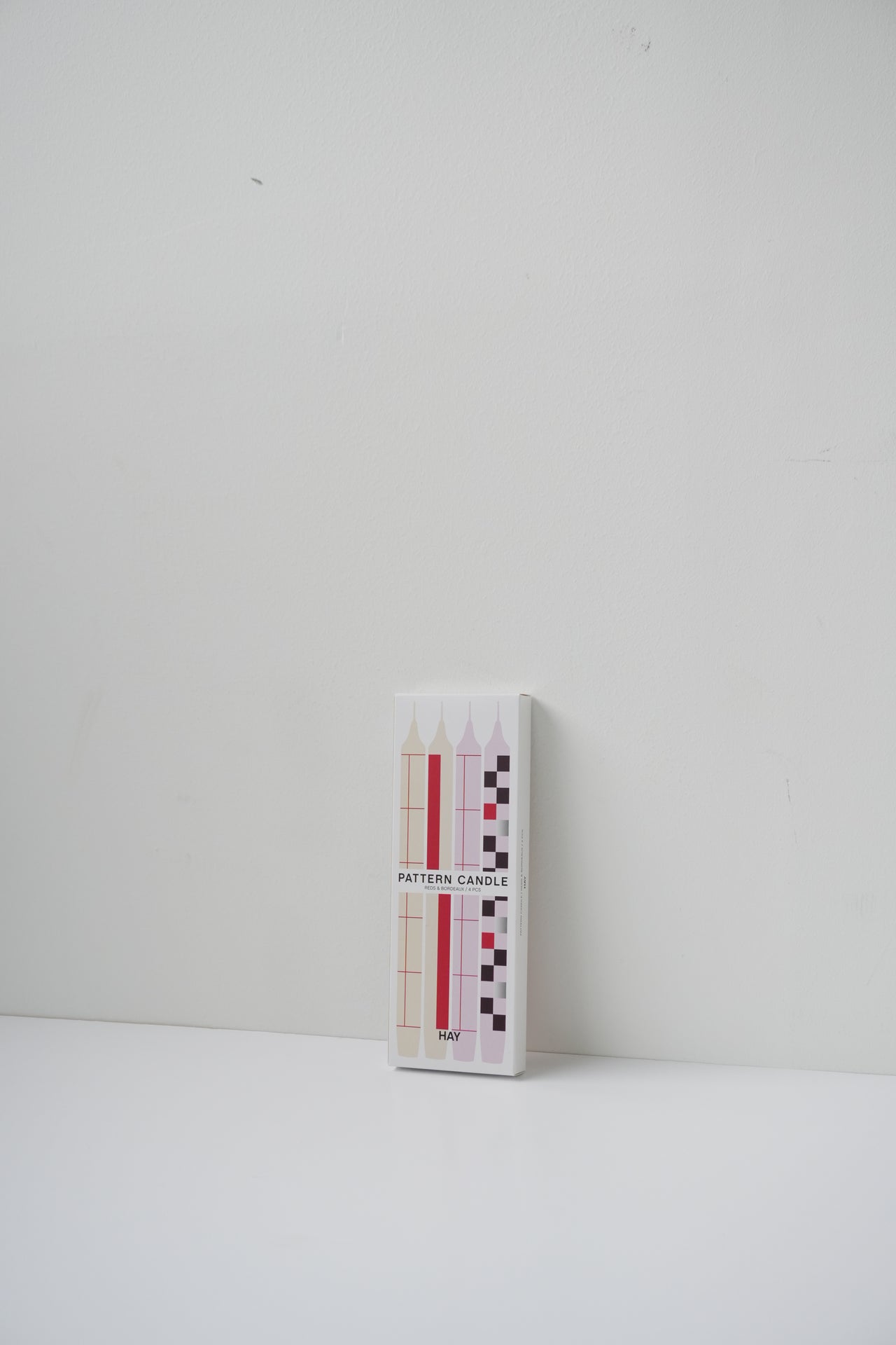Pattern Candle Set of 4 by HAY