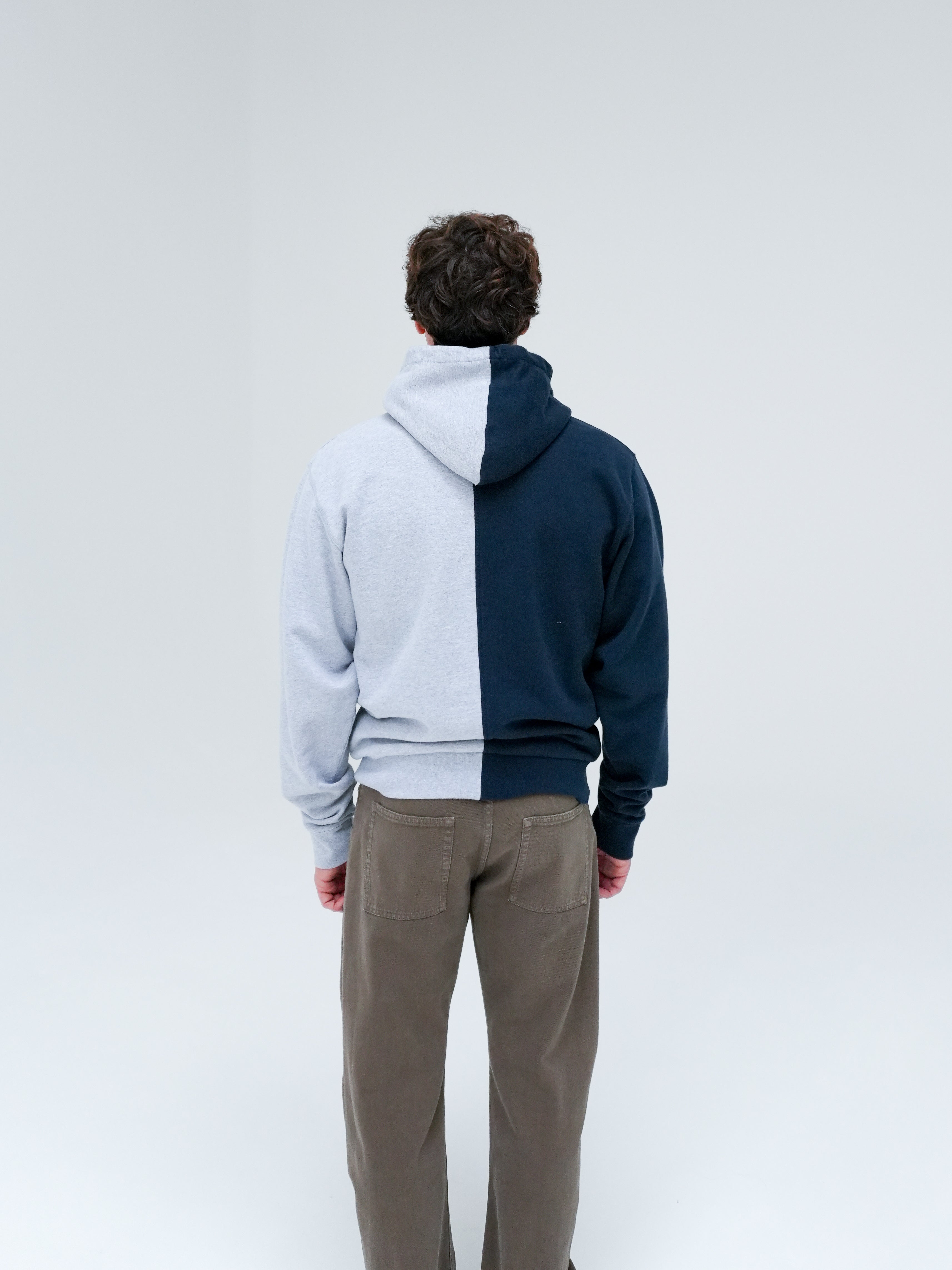 Split Patch Zip Hoodie by Arte Antwerp - AGI STORE