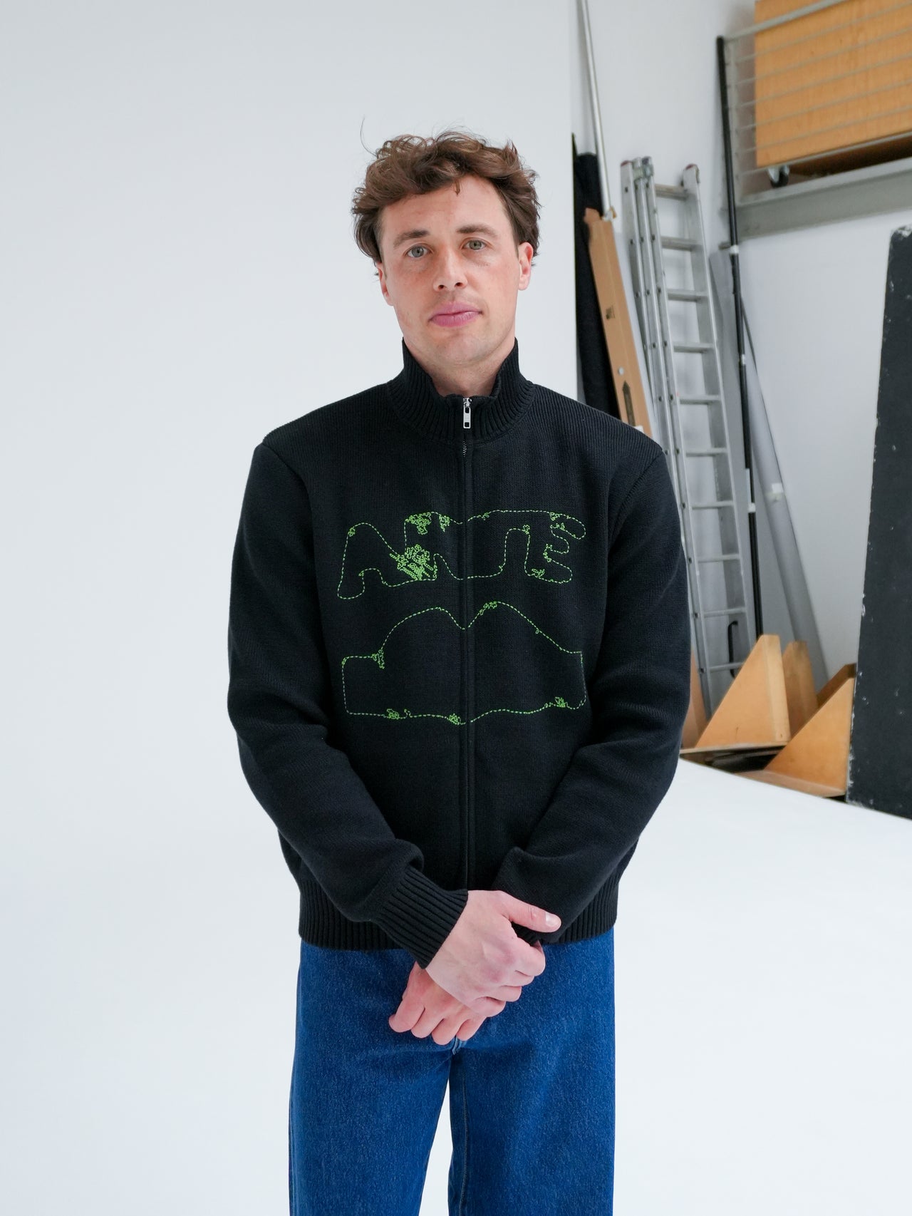 DIELS COLLAR CARDIGAN BY ARTE ANTWERP