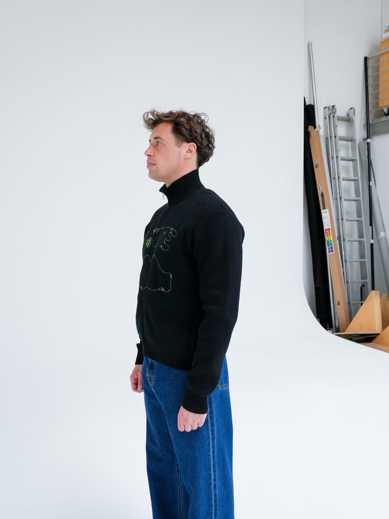 DIELS COLLAR CARDIGAN BY ARTE ANTWERP