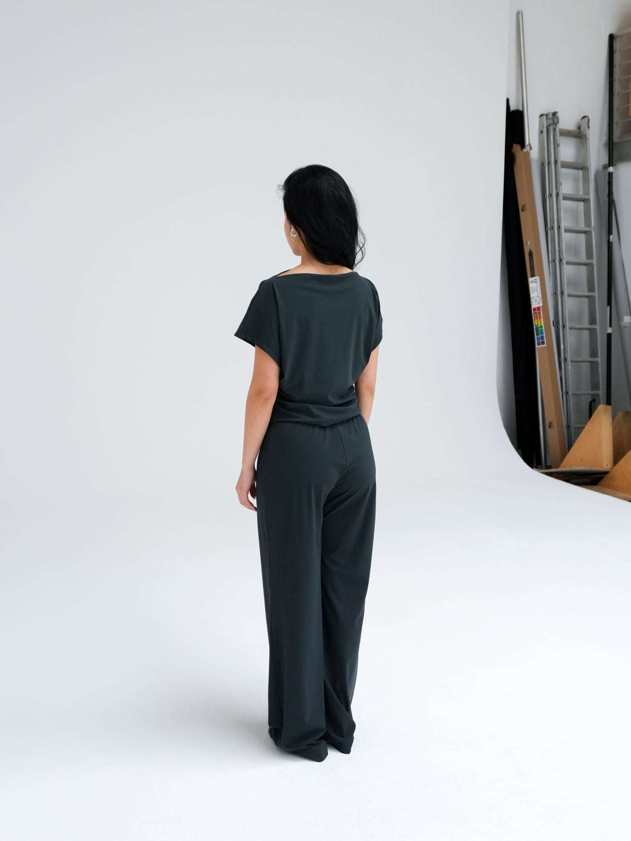 WIDE RELAXED FIT PANTS BY REYÈM