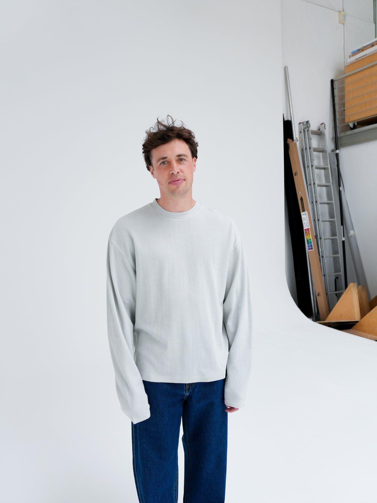 Steven Ls T-Shirt In Dawn Blue By Won Hundred