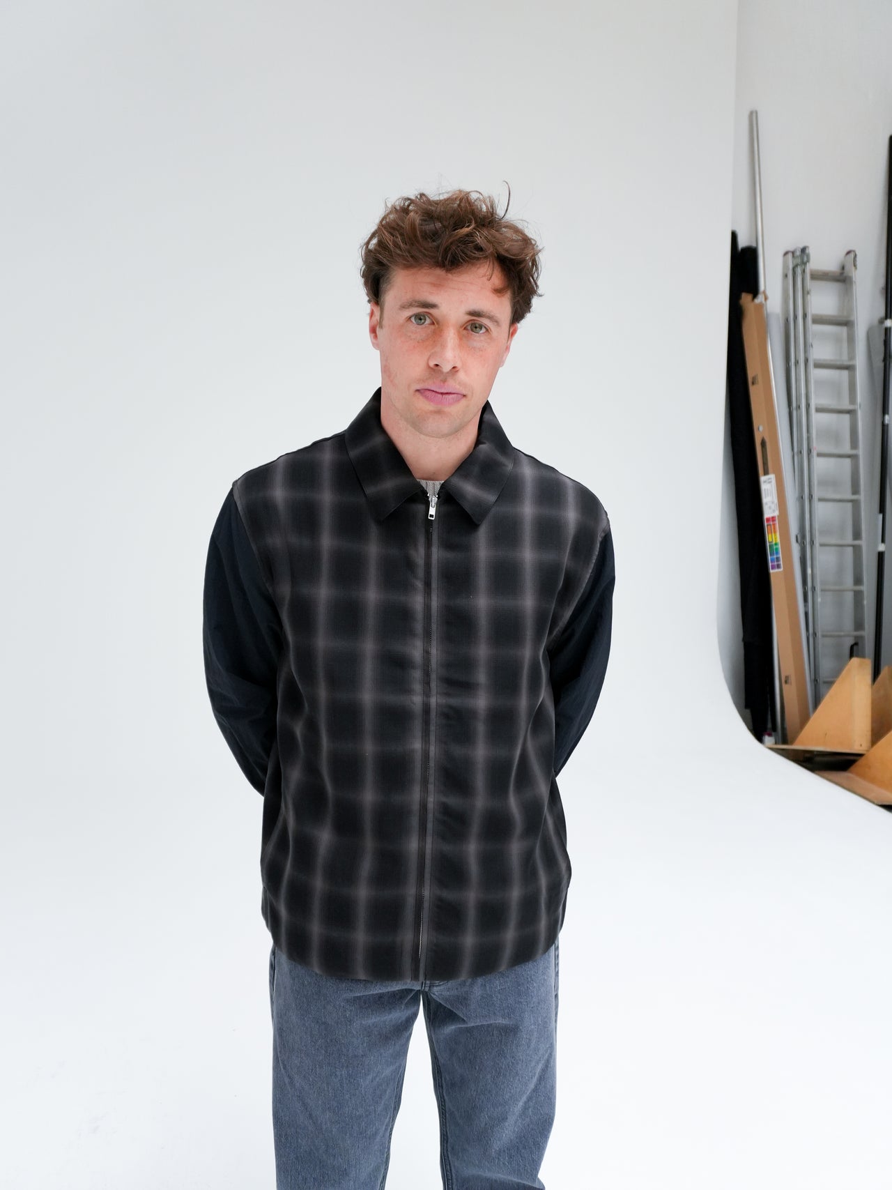 PLAIDED SHIRT JACKET BY ARTE ANTWERP