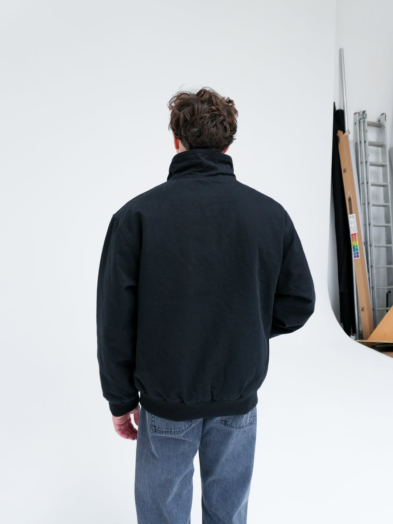 RAVON JACKET IN BLACK BY CARHARTT WIP