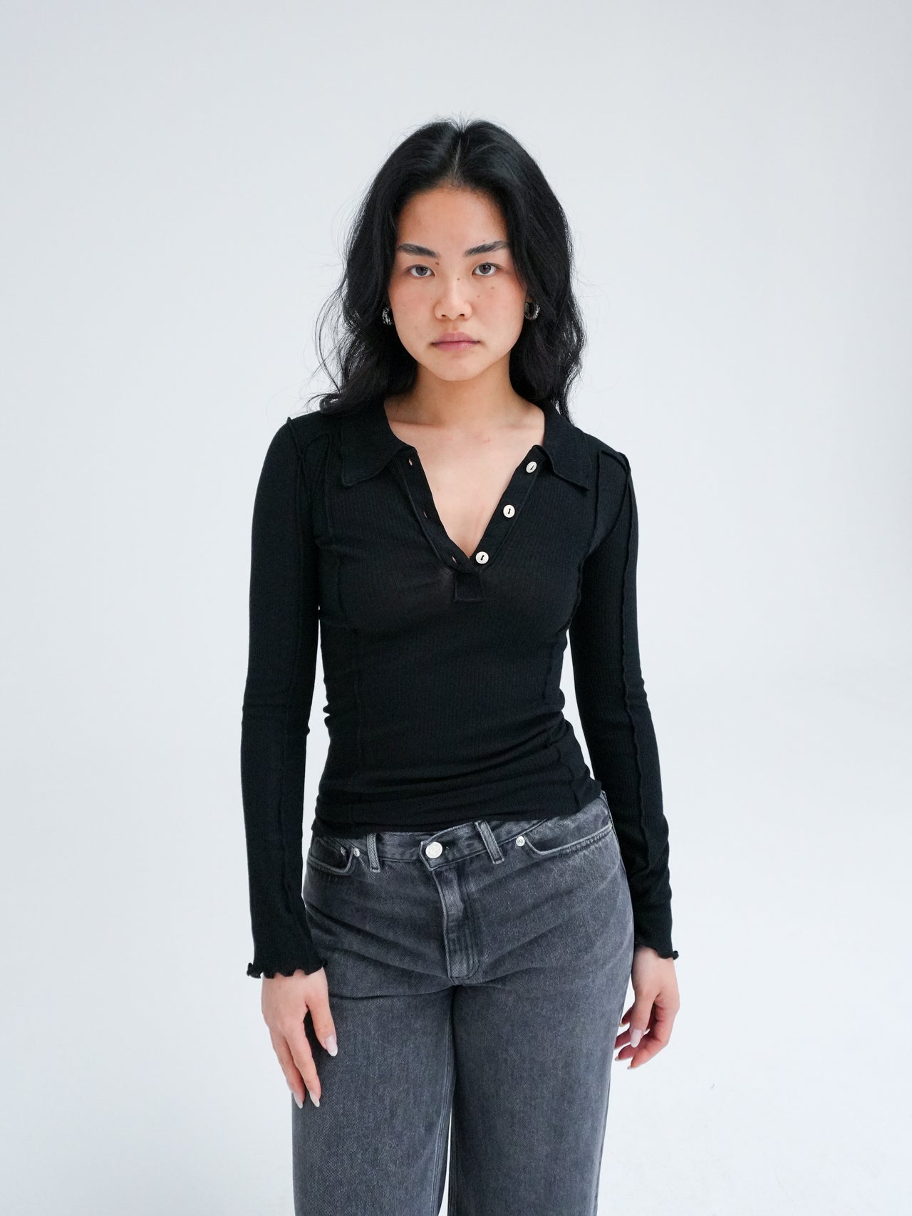 OMATO POLO LONGSLEEVE BY BASERANGE