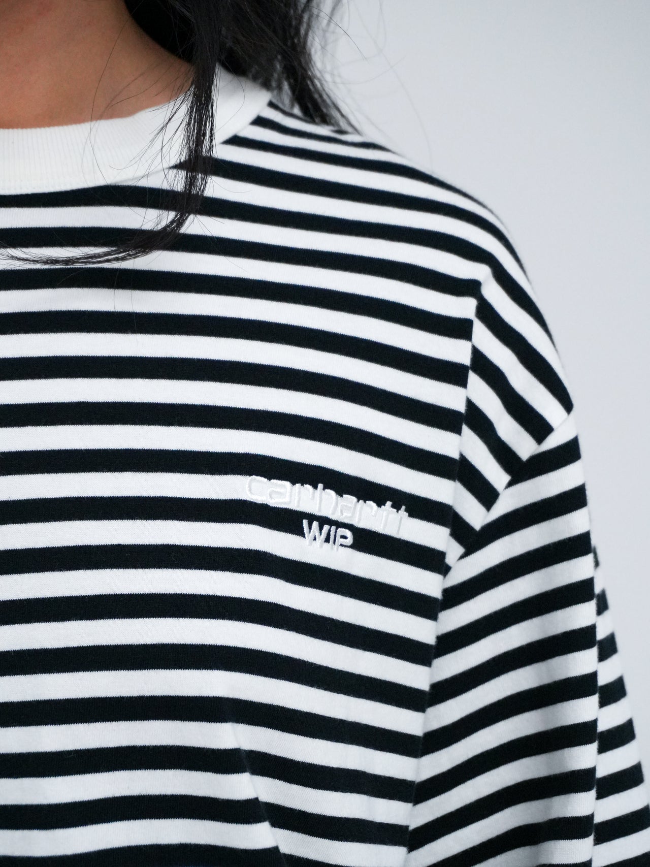 W' L/S EZRA STRIPE BY CARHARTT WIP