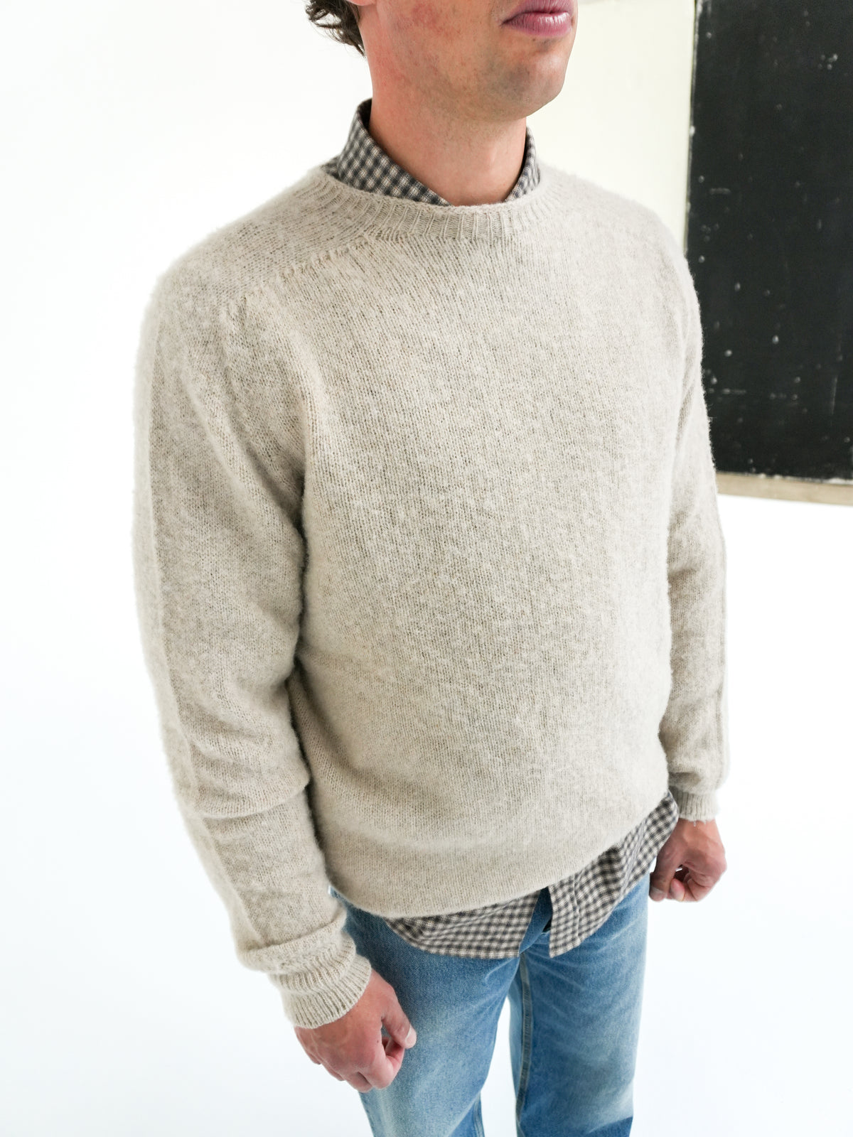 ANOTHER SWEATER 2.0 IN OATMEAL BY ANOTHER ASPECT