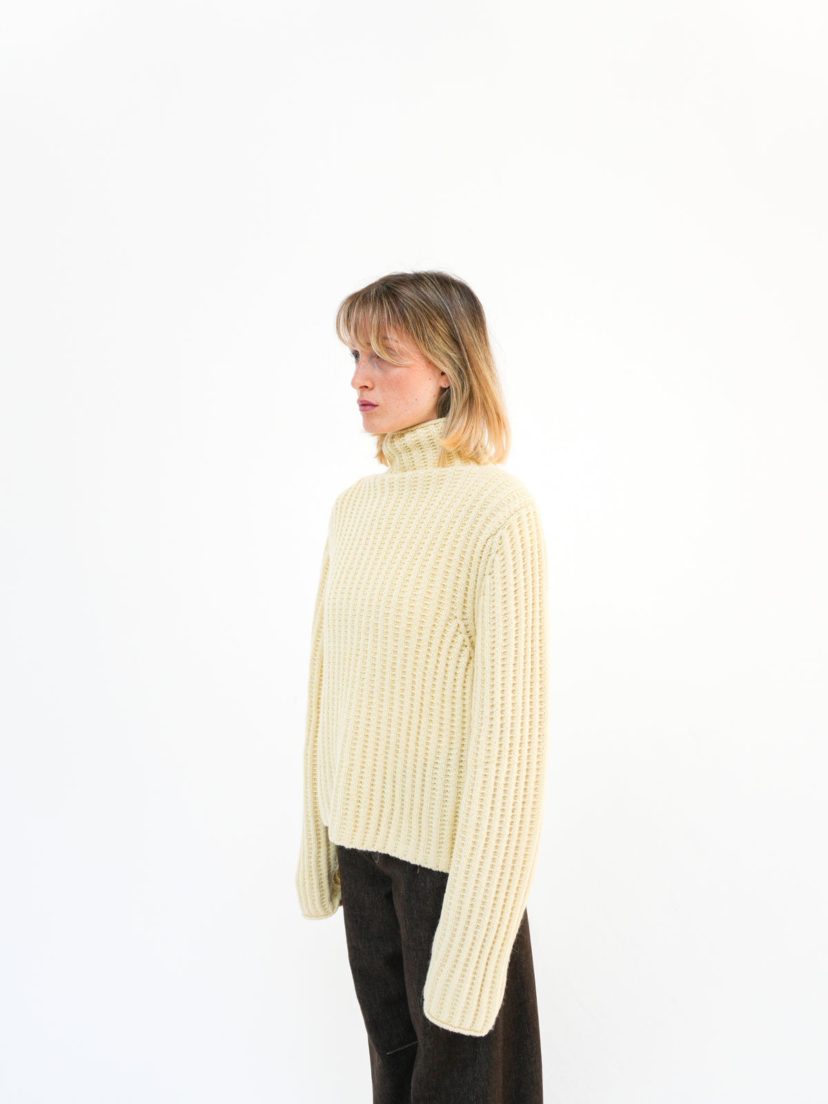 ARWIE KNIT IN BUTTER BY DRYKORN
