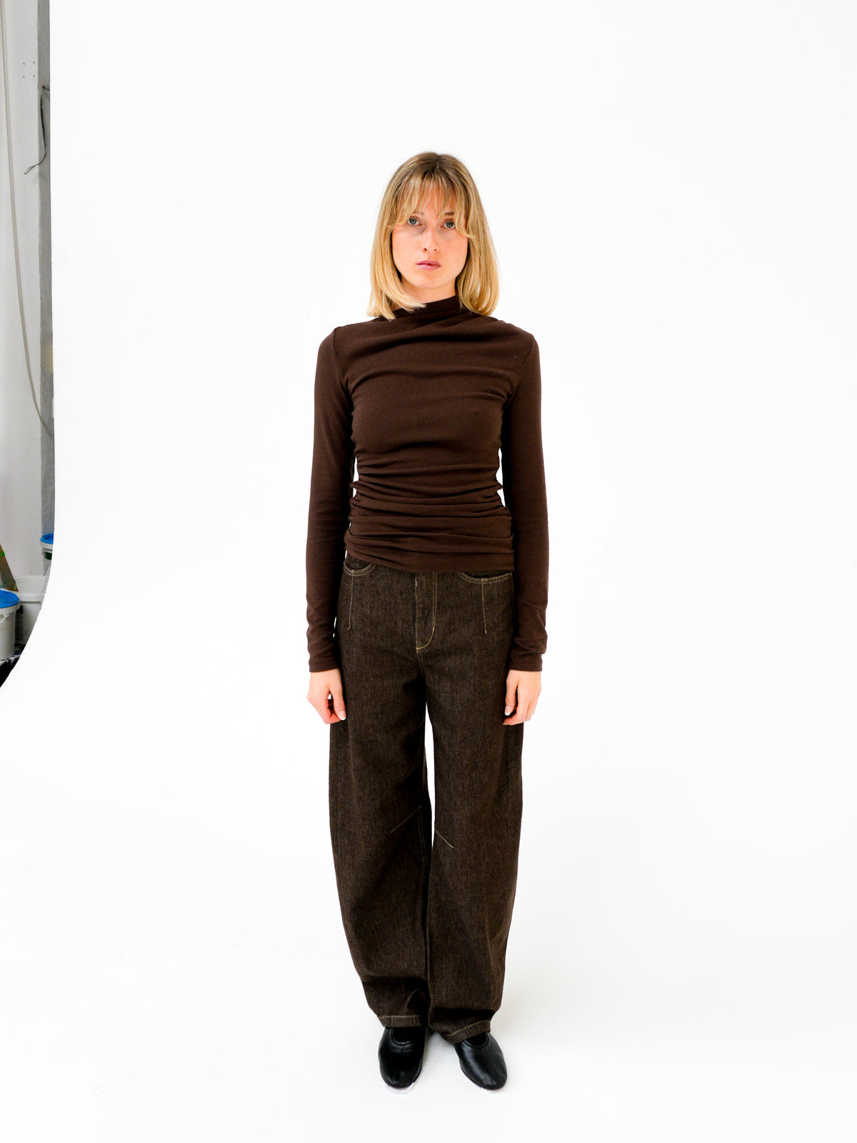 AURYGNY LONGSLEEVE IN CHOCOLATE BY GRACE & MILA