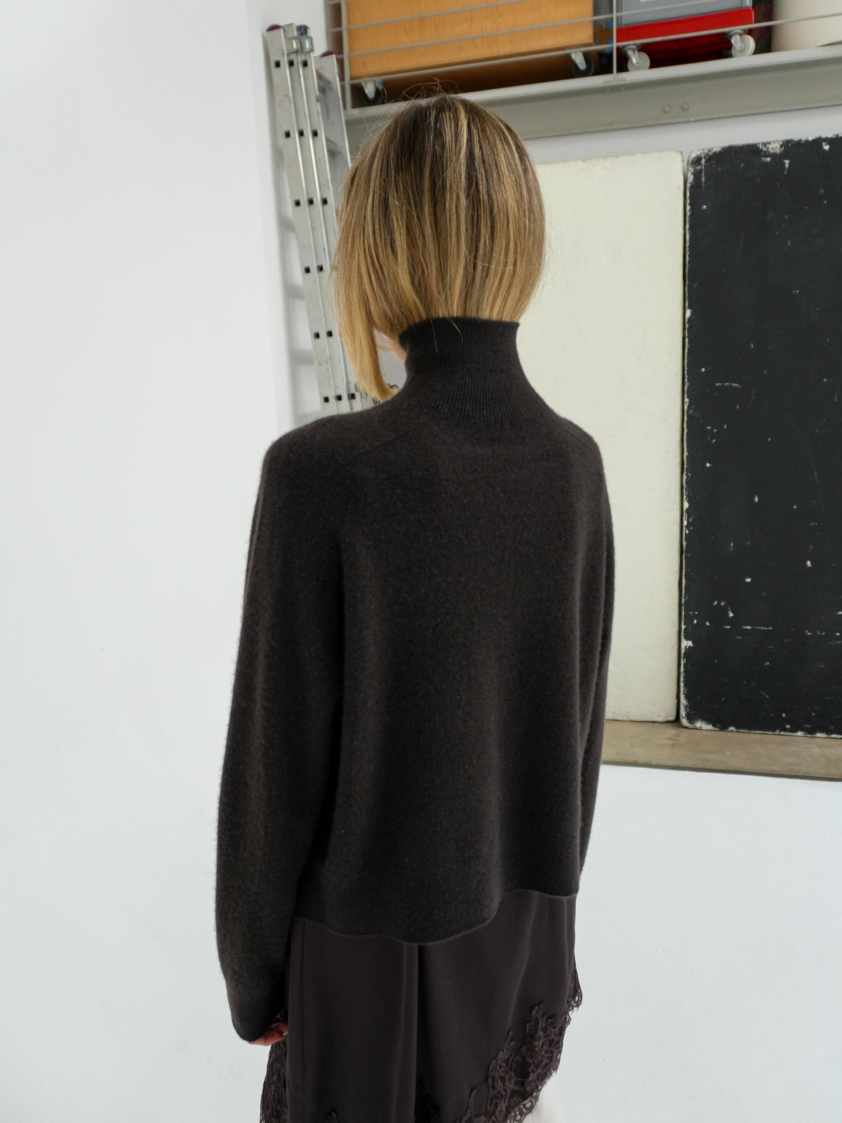 LYZIMA KNIT IN CHOCOLATE BROWN BY DRYKORN