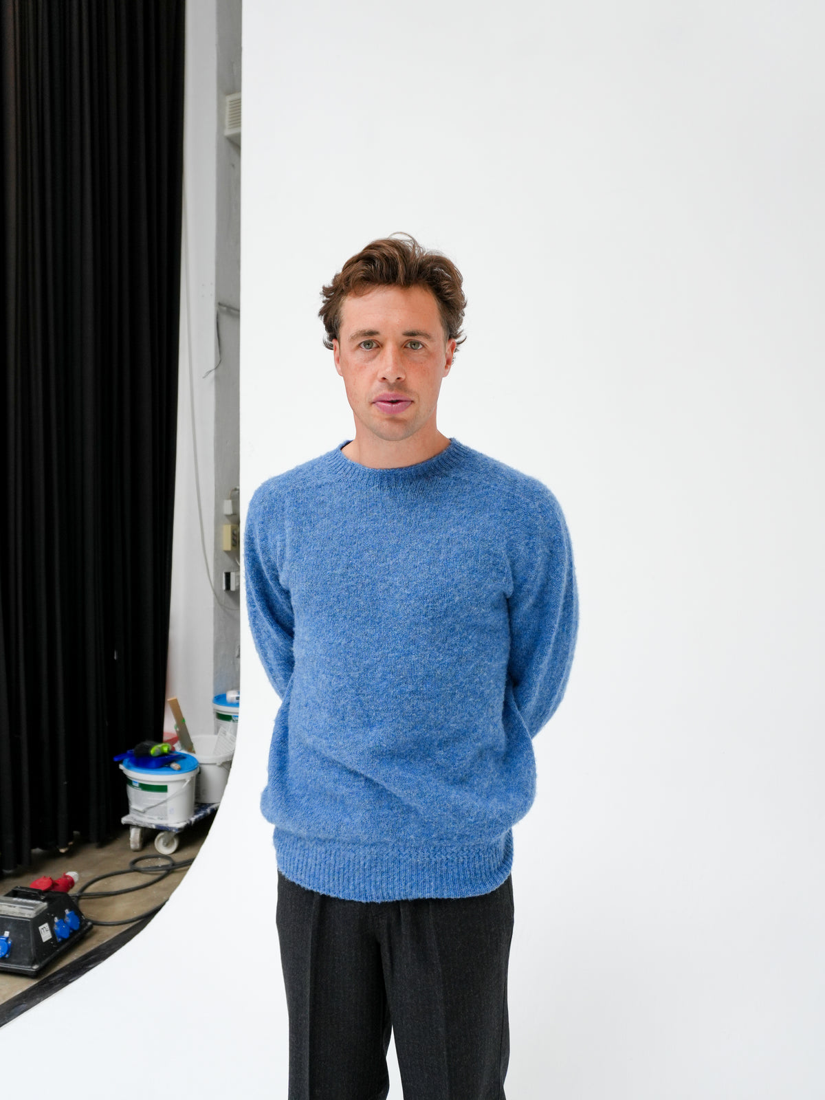 ANOTHER SWEATER 2.0 IN BLUE BY ANOTHER ASPECT