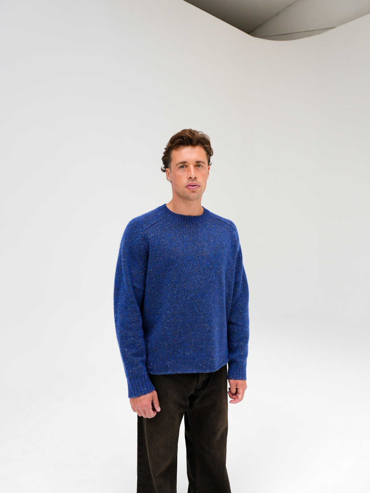 JIM CREW NECK IN BLUE BY NN07