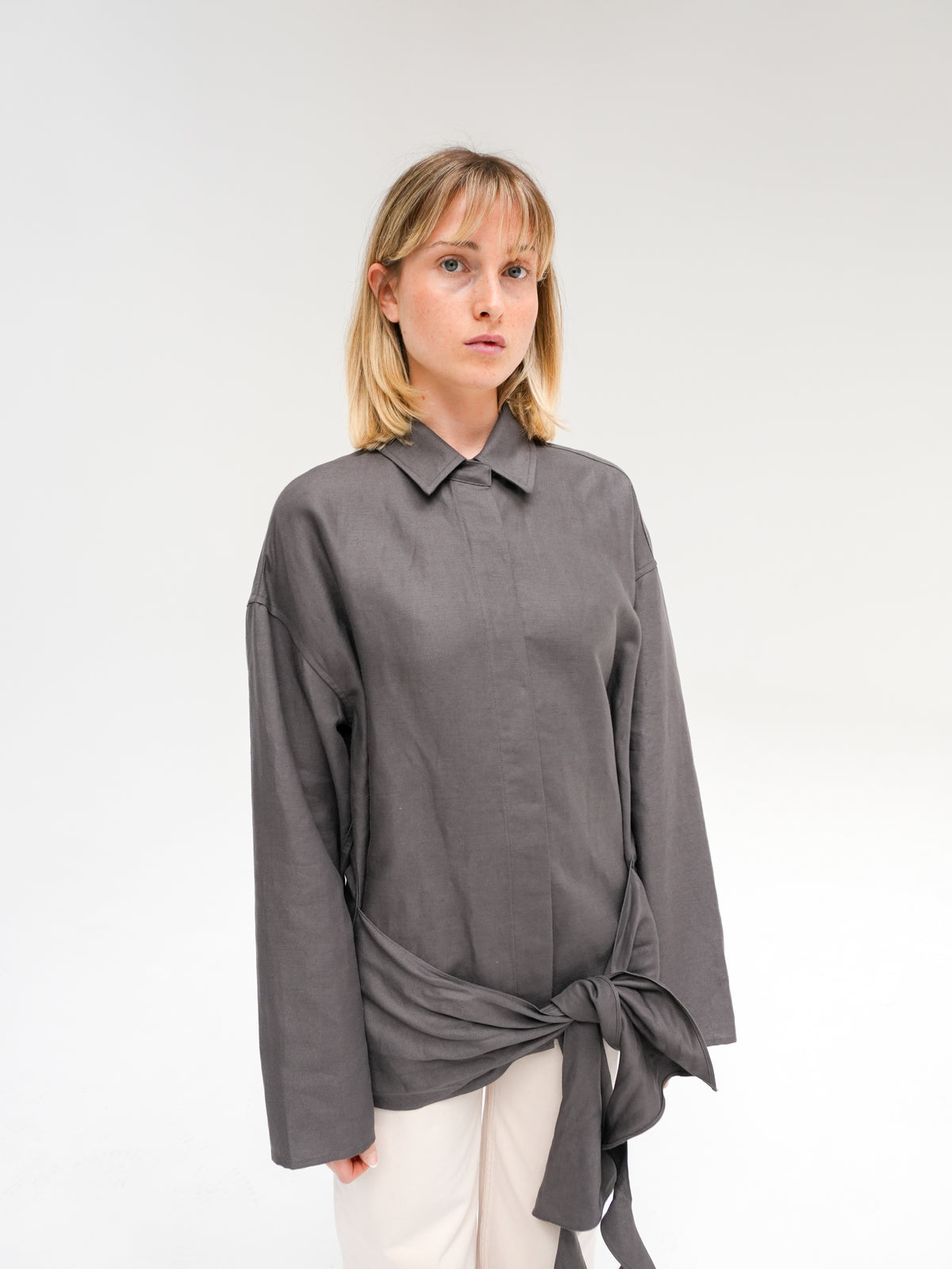 YLANDA WRAP SHIRT BY OPÉRA SPORT