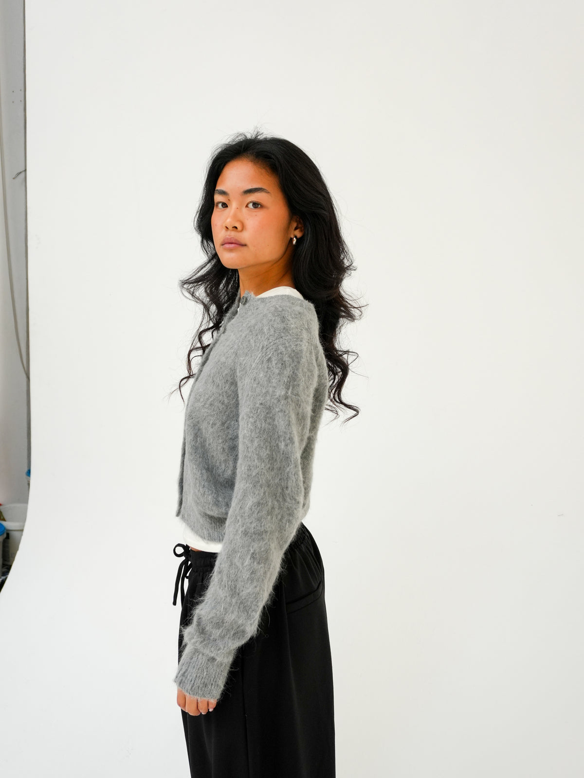 GLENNA CARDIGAN IN RAINY DAY BY DRYKORN