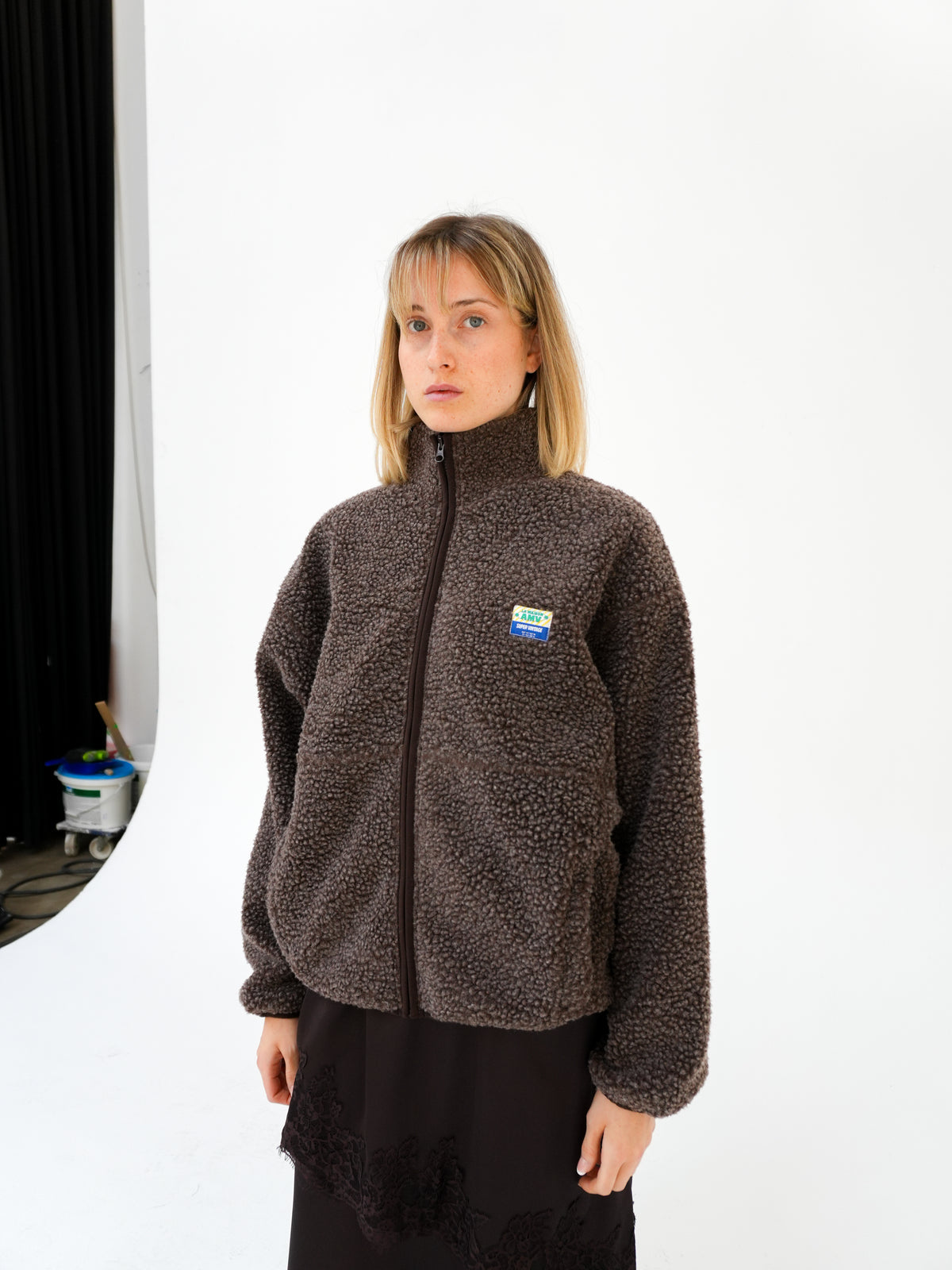 HOKTOWN JACKET IN MARRONIER CHINE BY AMERICAN VINTAGE