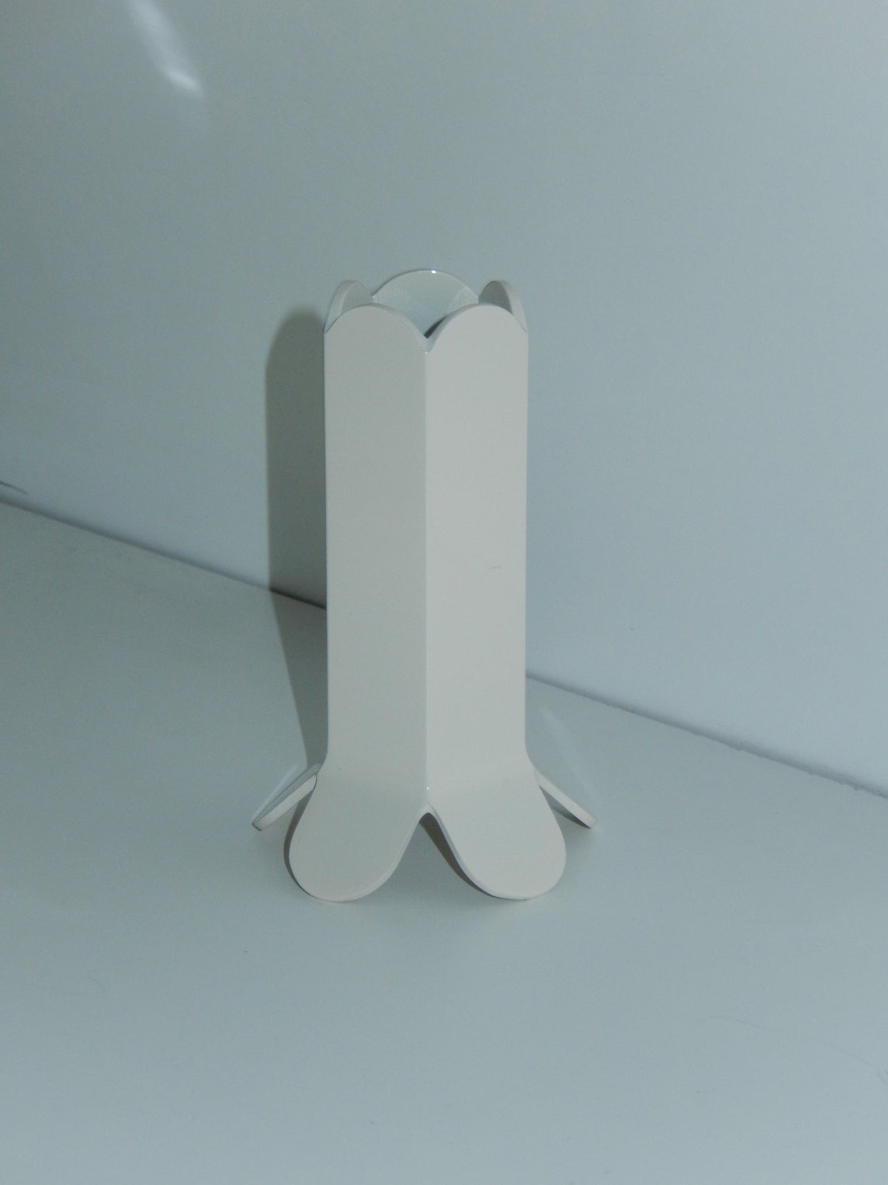 Arcs Candleholder small in Ivory white by HAY