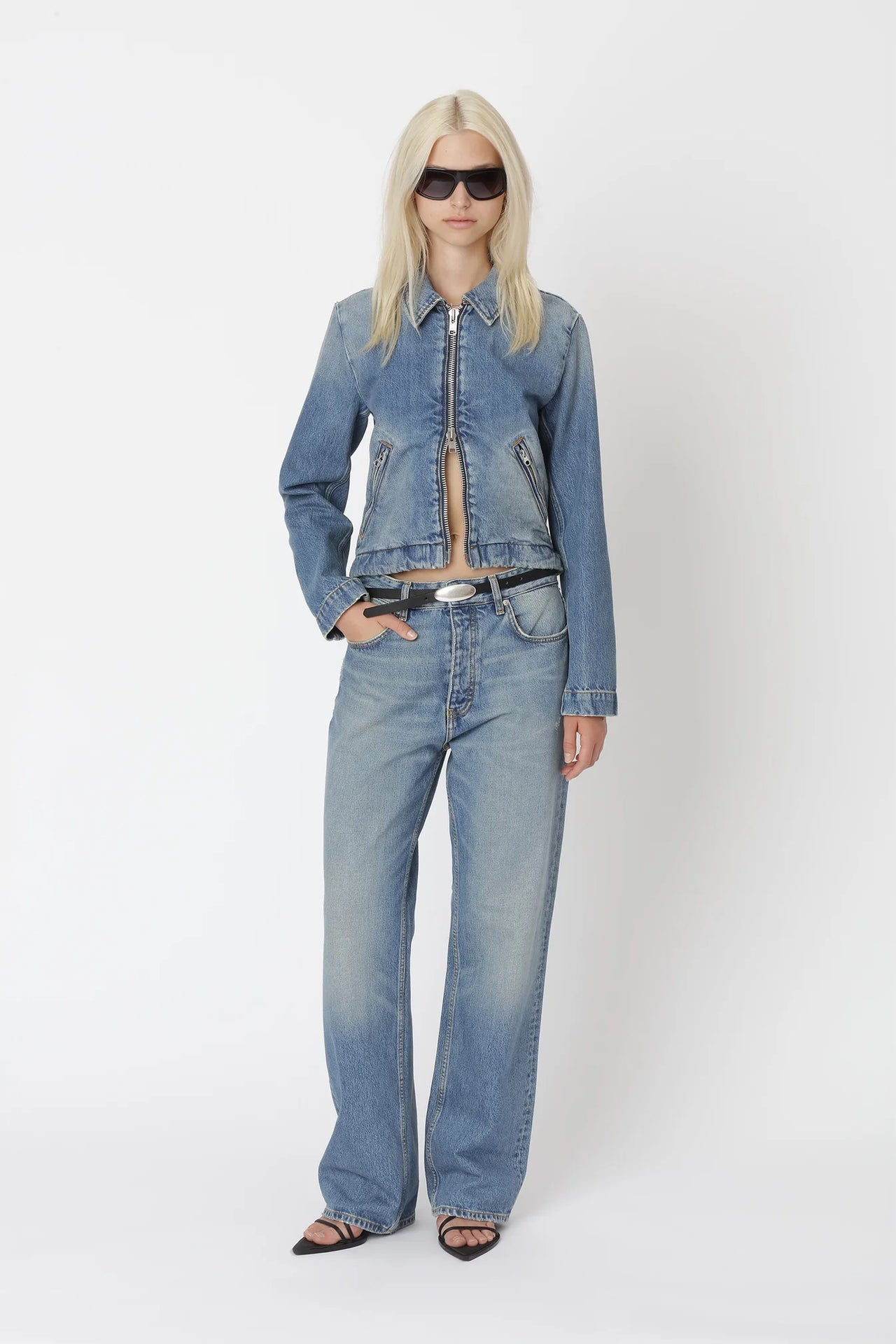 DALIA DENIM JACKET BY WON HUNDRED