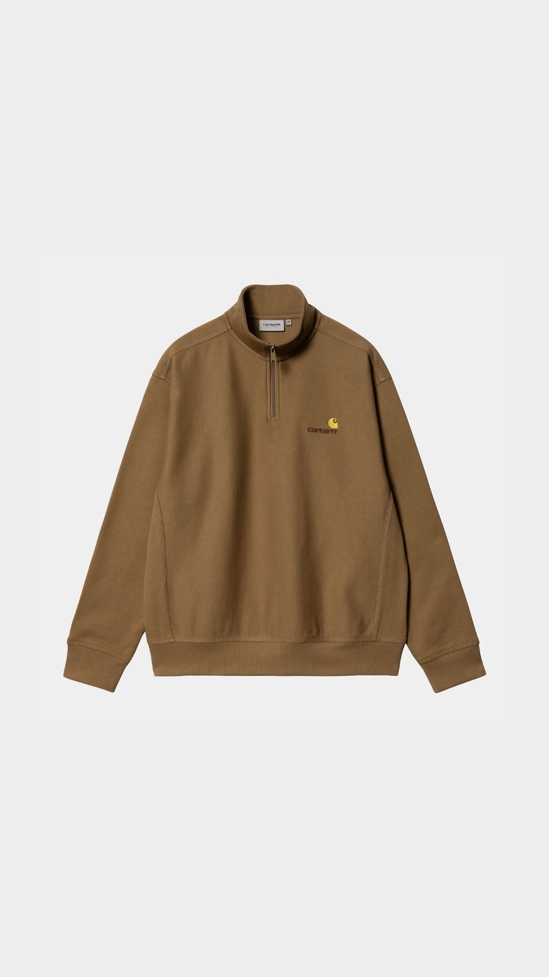 HALF ZIP AMERICAN SCRIPT SWEAT BY CARHARTT WIP