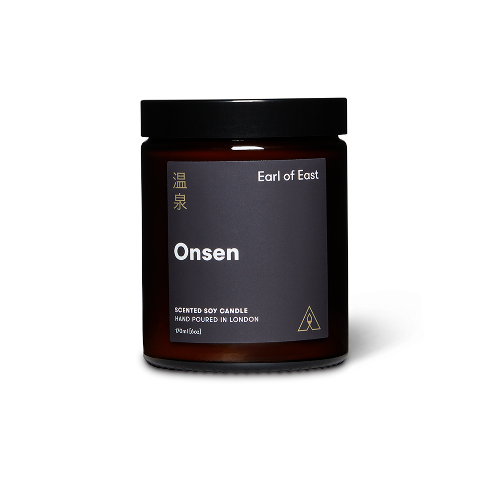 ONSEN SOY WAX CANDLE BY EARL OF EAST