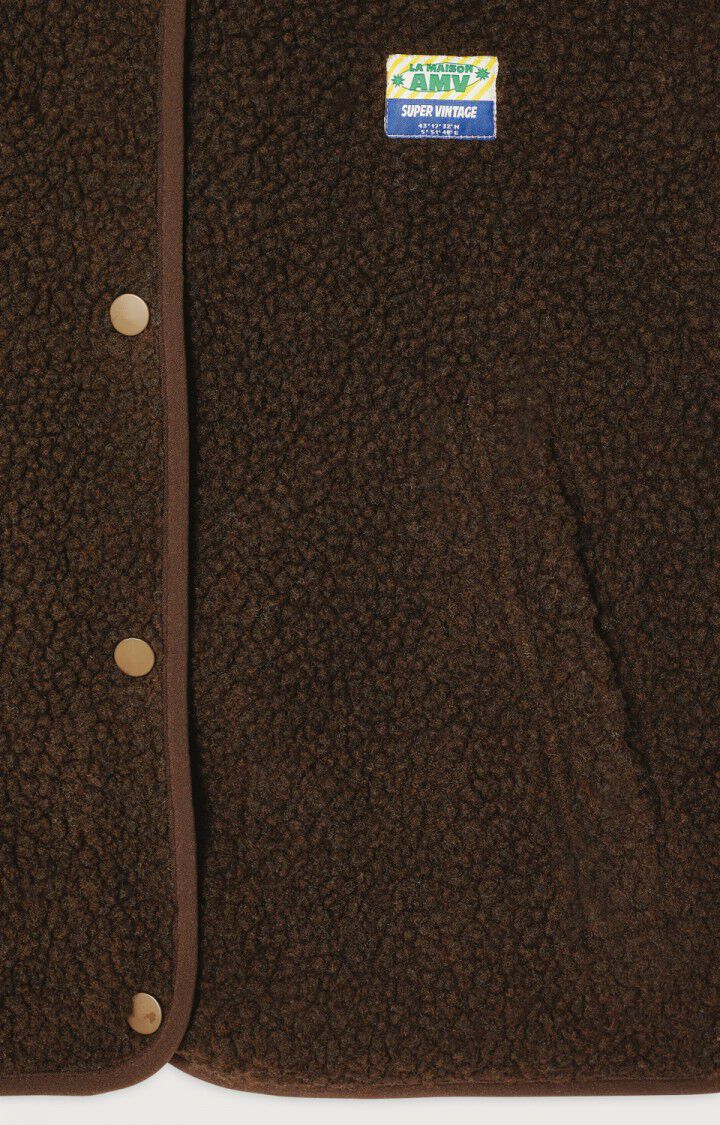 HOKTOWN VEST IN MARRONNIER CHINE BY AMERICAN VINTAGE