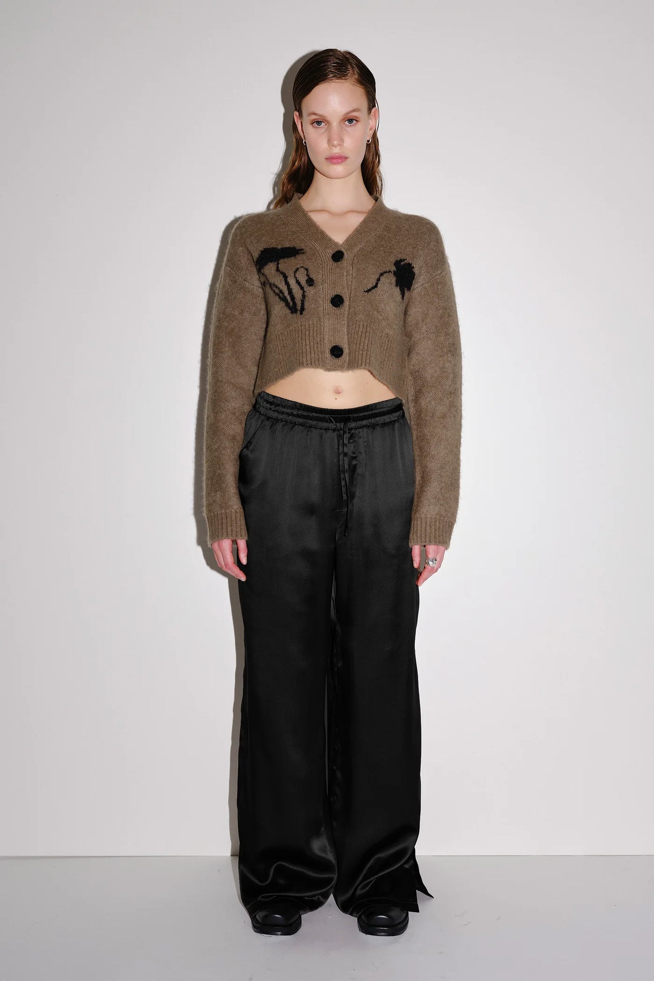 STORMY SLIT TROUSERS BY WON HUNDRED